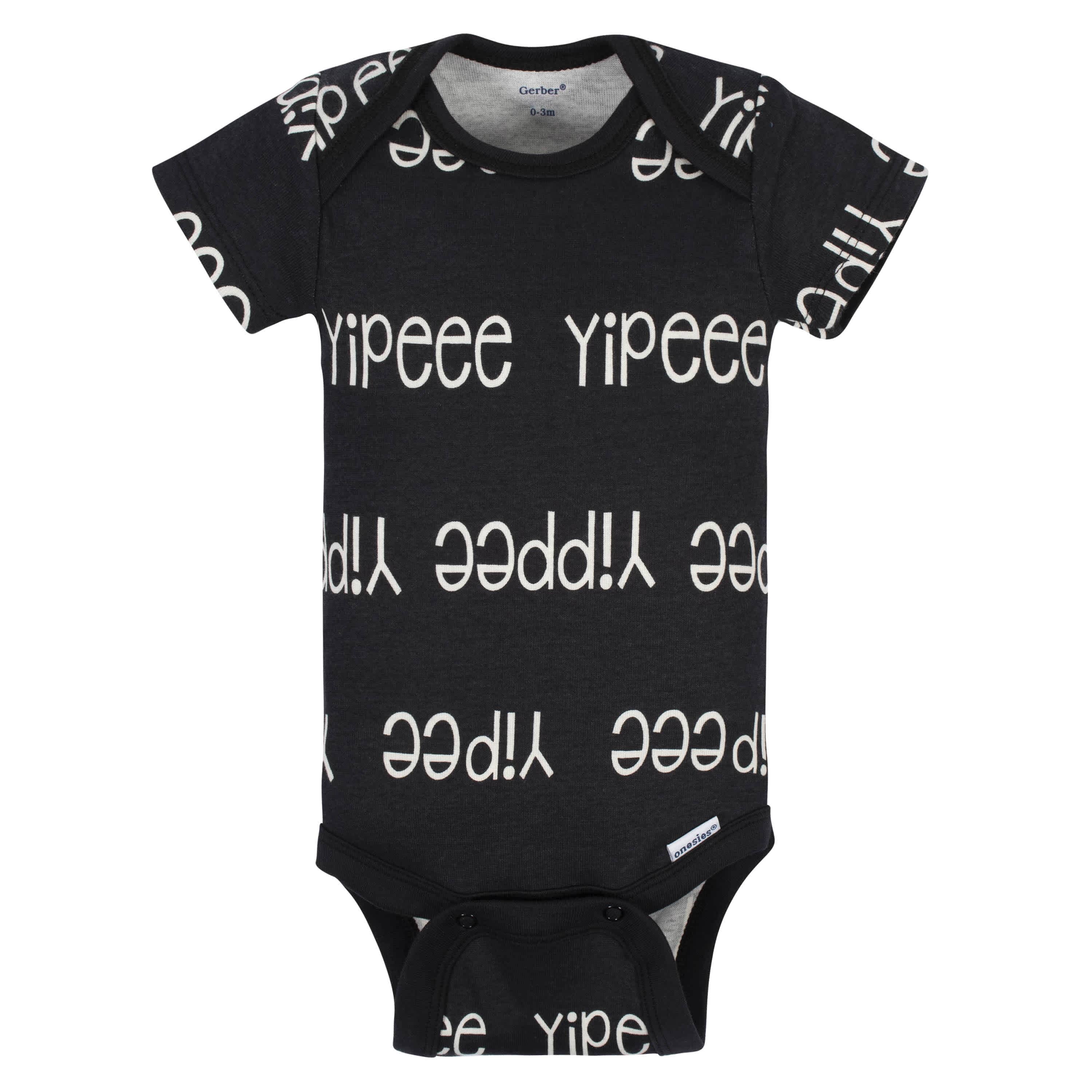 5-Pack Baby Boys Comfy Stretch Badger Short Sleeve Onesies® Bodysuits - Image 6