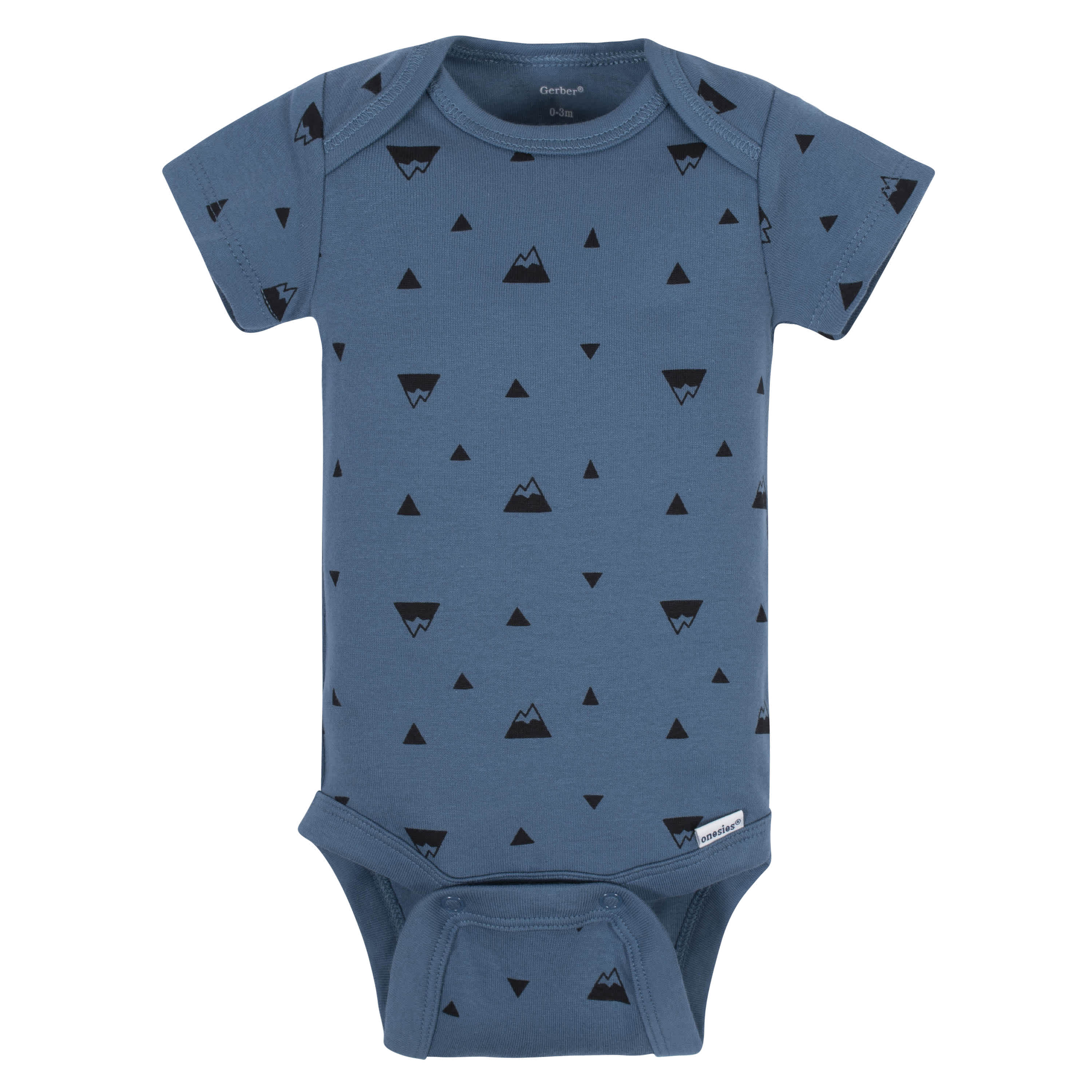 5-Pack Baby Boys Comfy Stretch Badger Short Sleeve Onesies® Bodysuits - Image 8