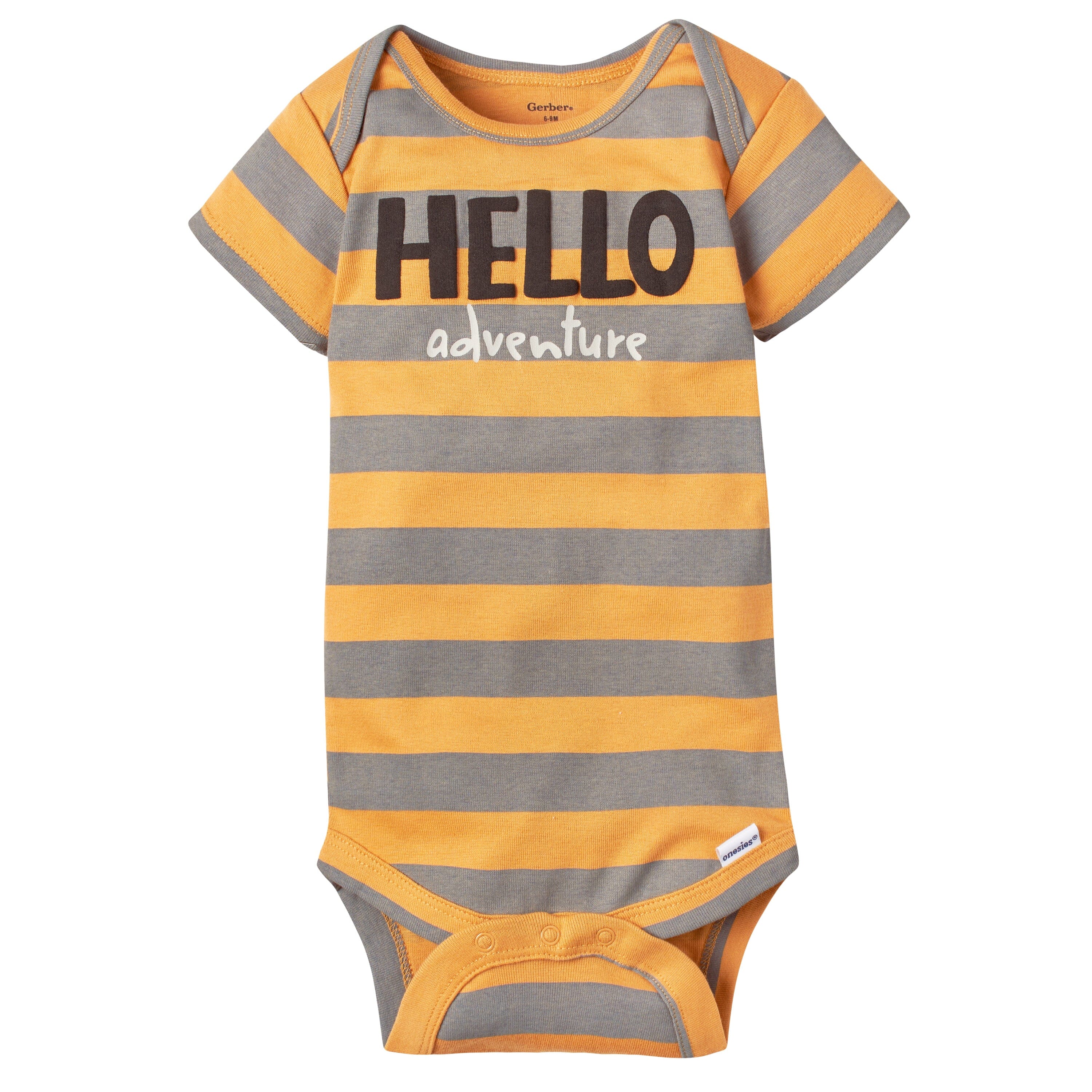 5-Pack Baby Boys Safari Short Sleeve Onesies® Bodysuits - Image 5