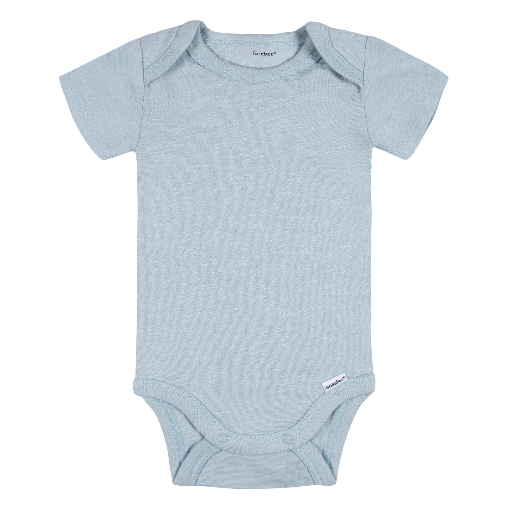 5-Pack Baby Boys Stripes & Camo Short Sleeve Onesies® Bodysuits - Image 4