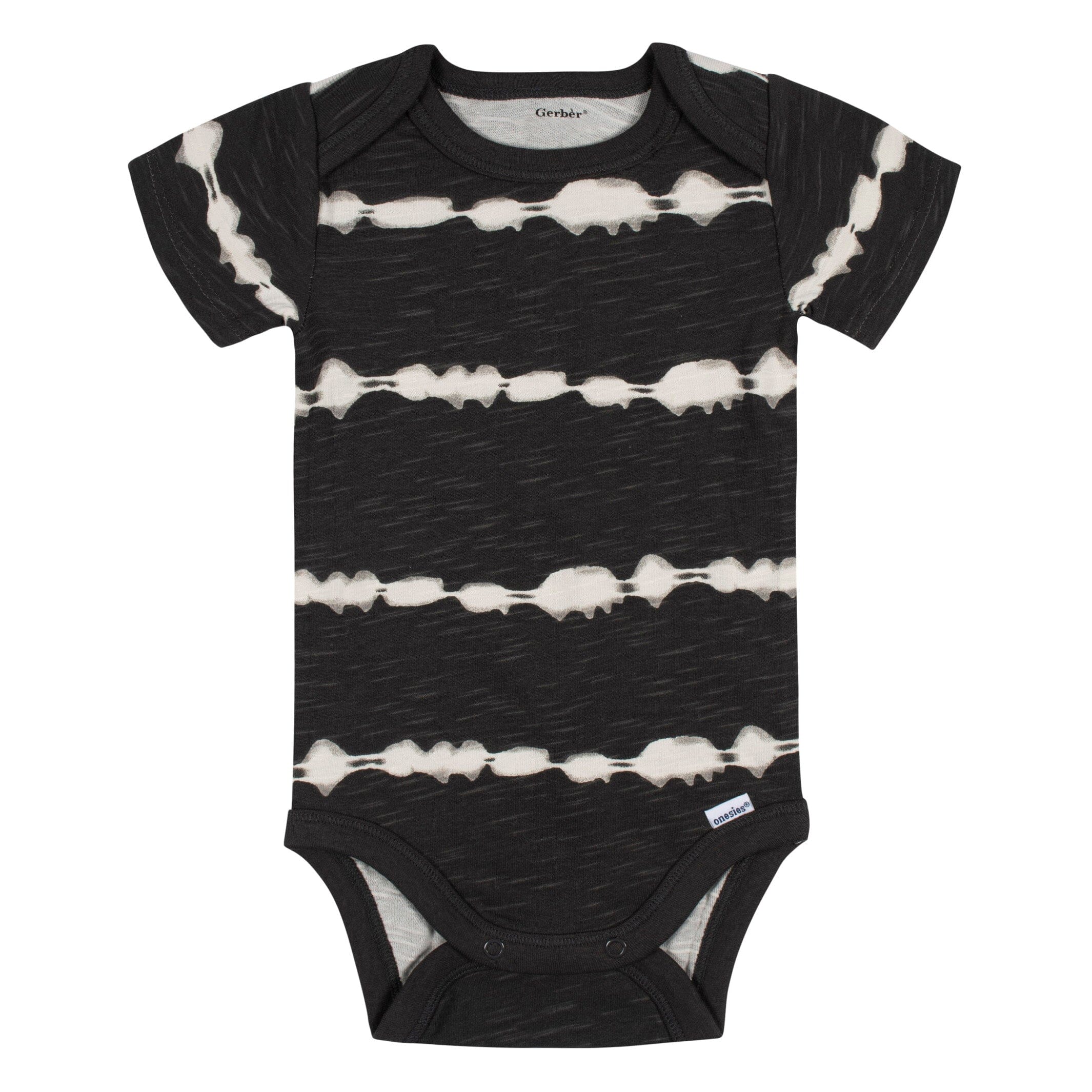 5-Pack Baby Boys Stripes & Camo Short Sleeve Onesies® Bodysuits - Image 5