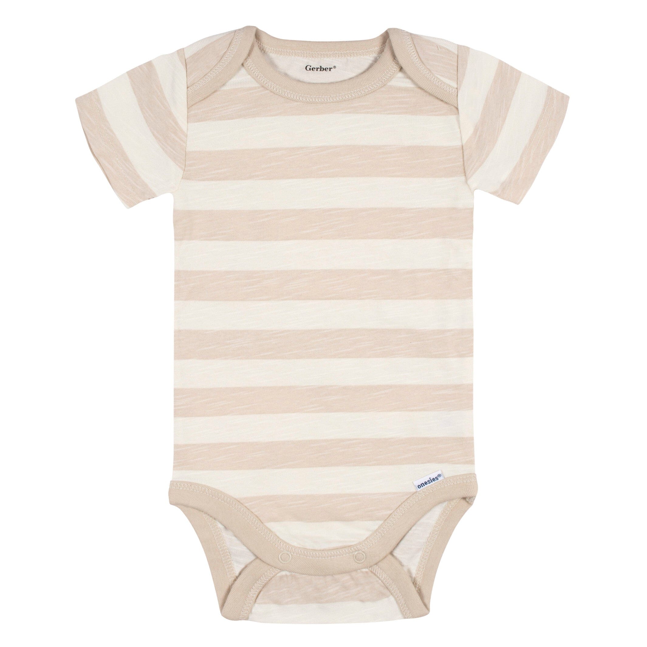 5-Pack Baby Boys Stripes & Camo Short Sleeve Onesies® Bodysuits - Image 6