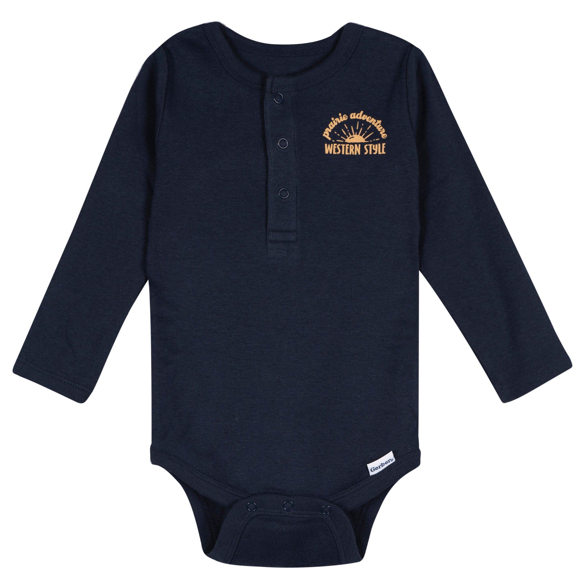 5-Pack Baby Boys Buffalo Long Sleeve Bodysuits - Image 2