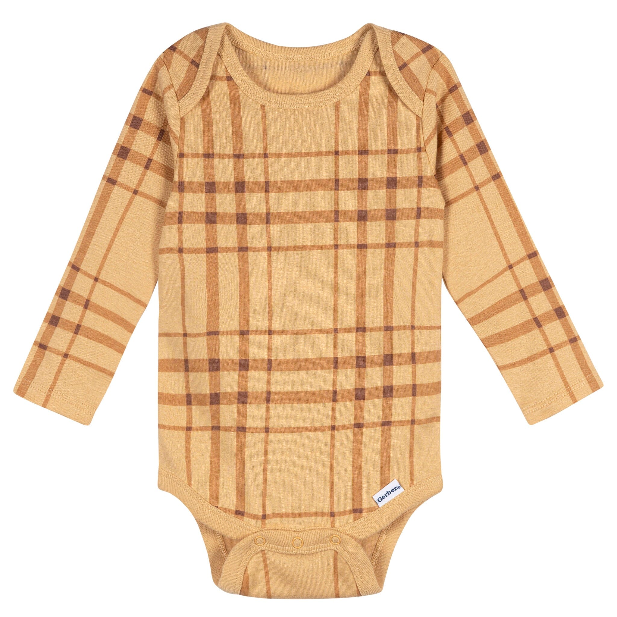 5-Pack Baby Boys Buffalo Long Sleeve Bodysuits - Image 6