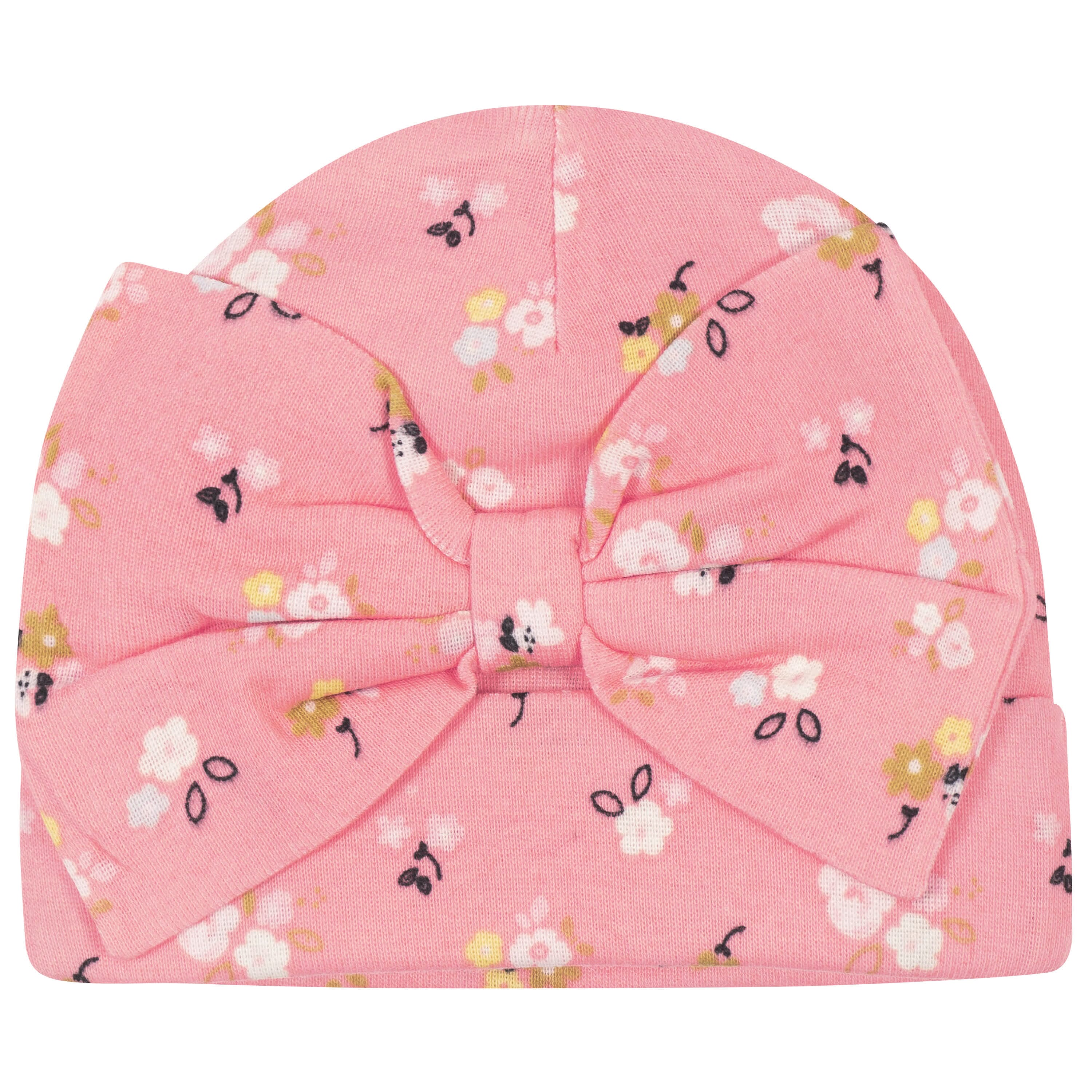 5-Pack Baby Girls Ballerina Caps - Image 2