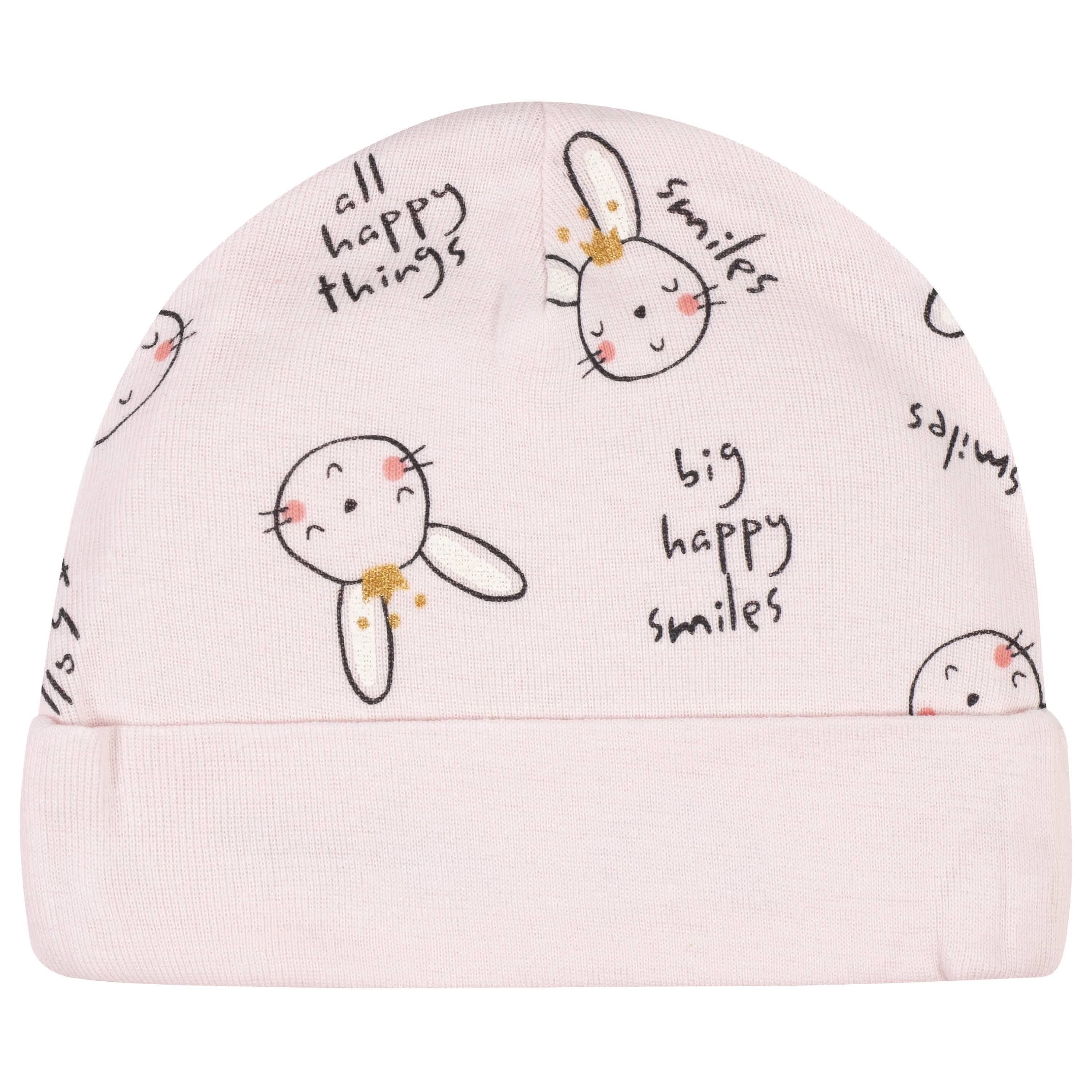 5-Pack Baby Girls Ballerina Caps - Image 3