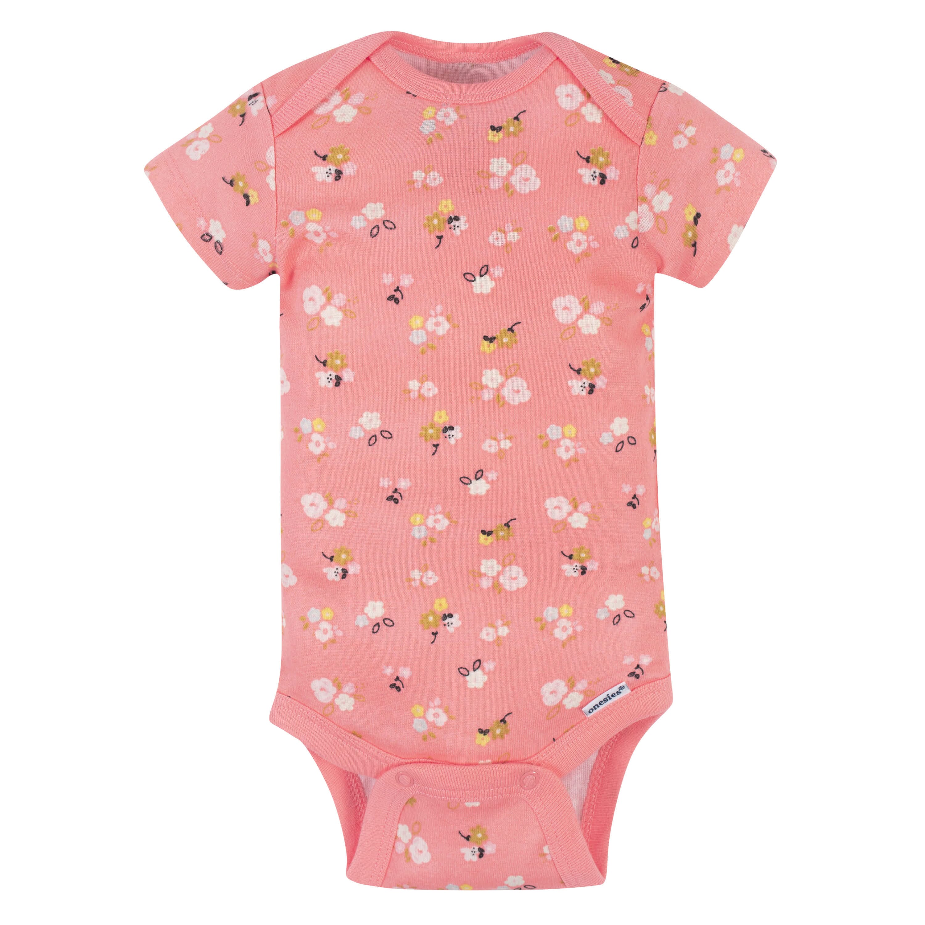 5-Pack Baby Girls Ballerina Short Sleeve Onesies® Bodysuits - Image 4
