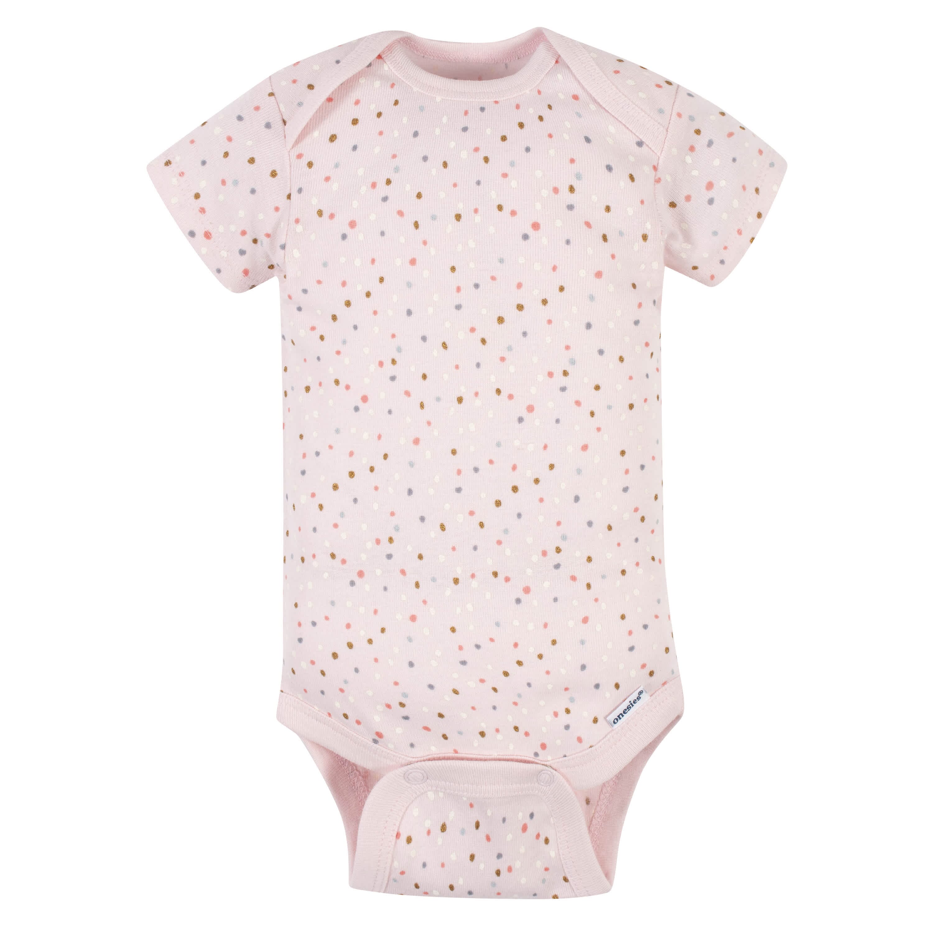 5-Pack Baby Girls Ballerina Short Sleeve Onesies® Bodysuits - Image 5