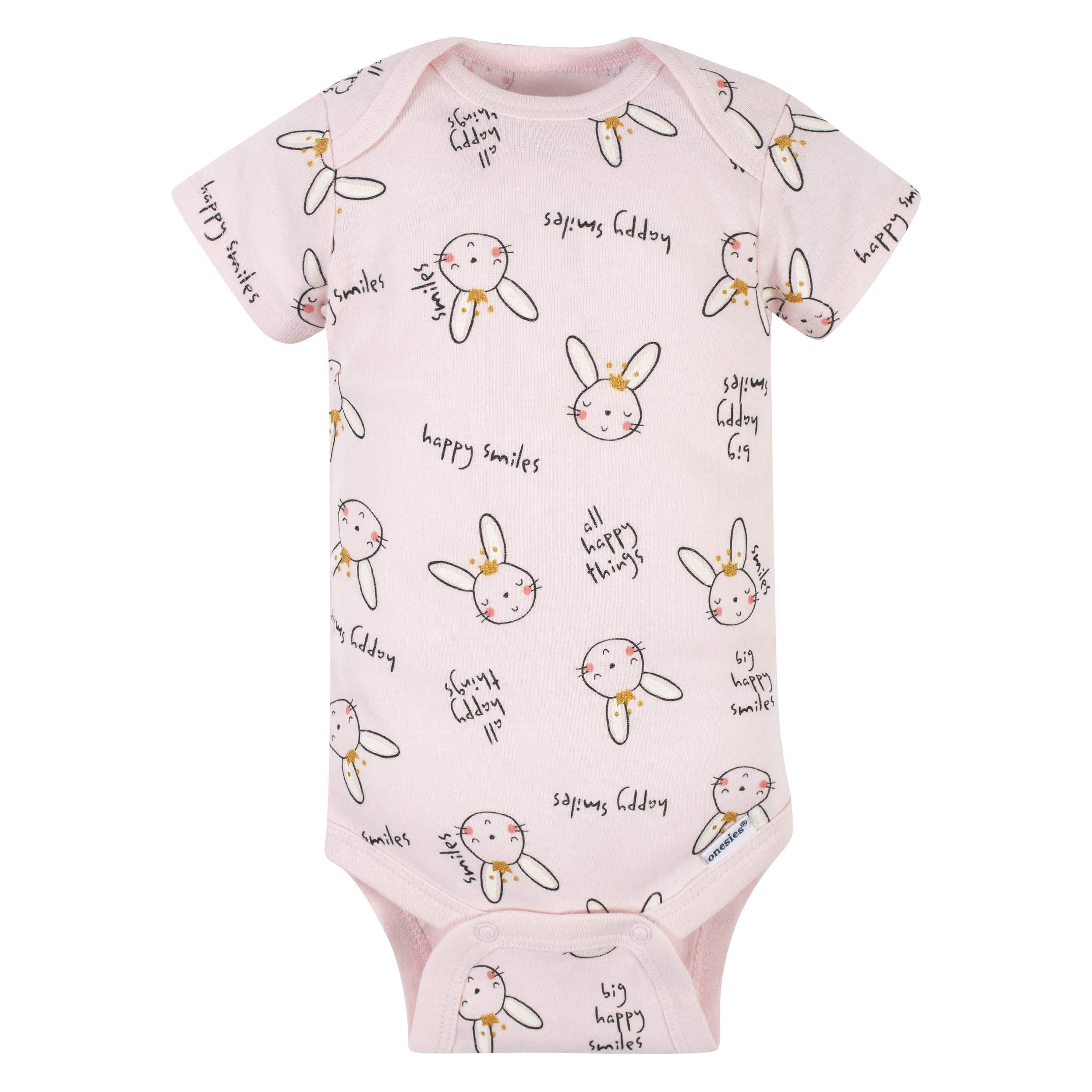 5-Pack Baby Girls Ballerina Short Sleeve Onesies® Bodysuits - Image 6