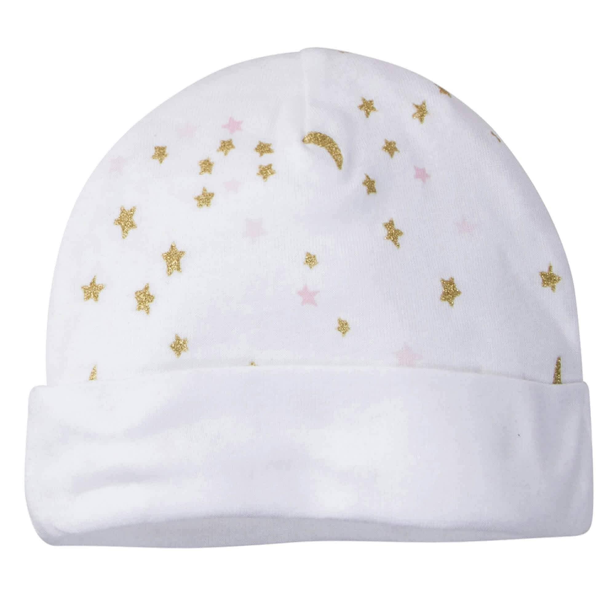 5-Pack Baby Girls Castle Caps - Image 5