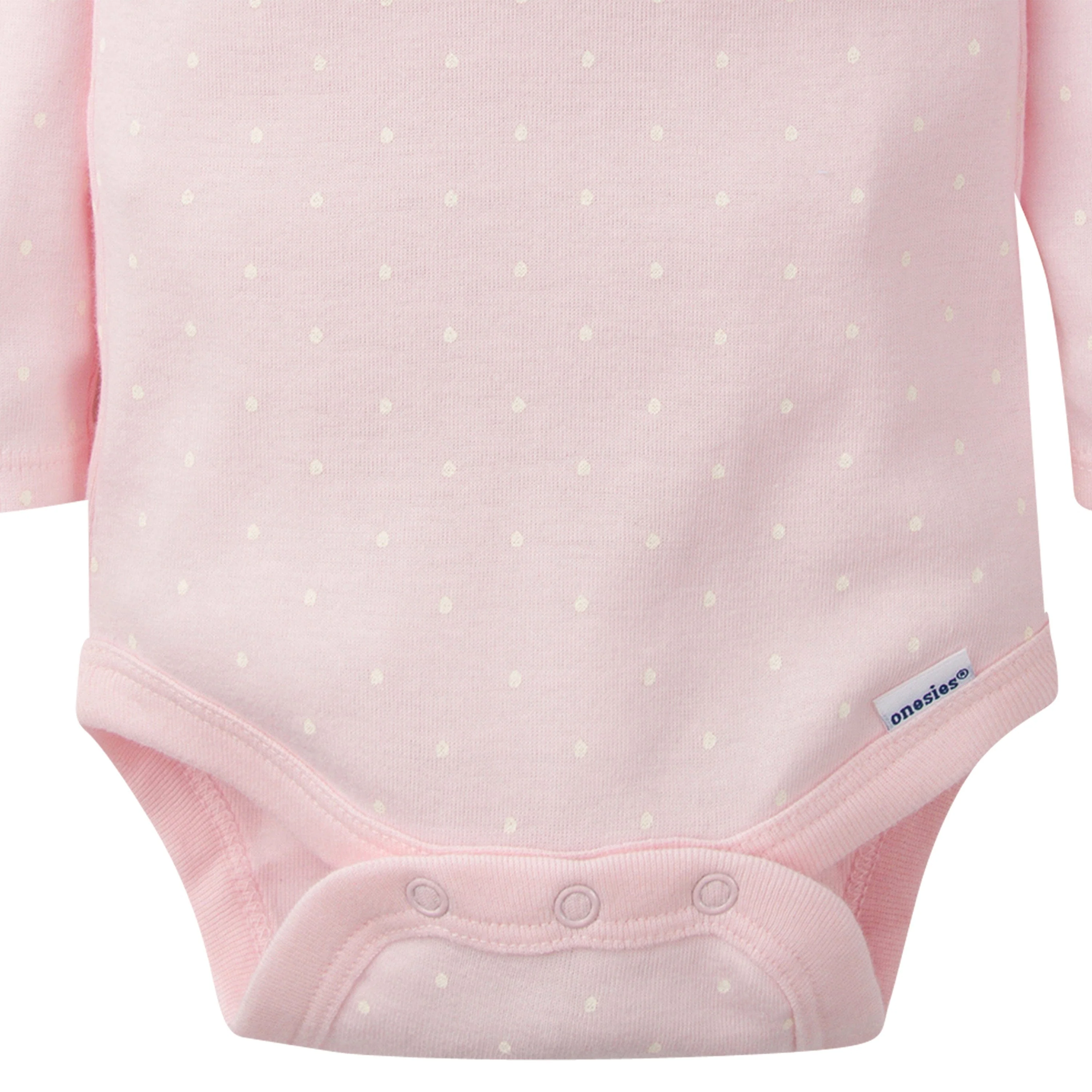 5-Pack Baby Girls Floral Long Sleeve Onesies® Bodysuits - Image 4