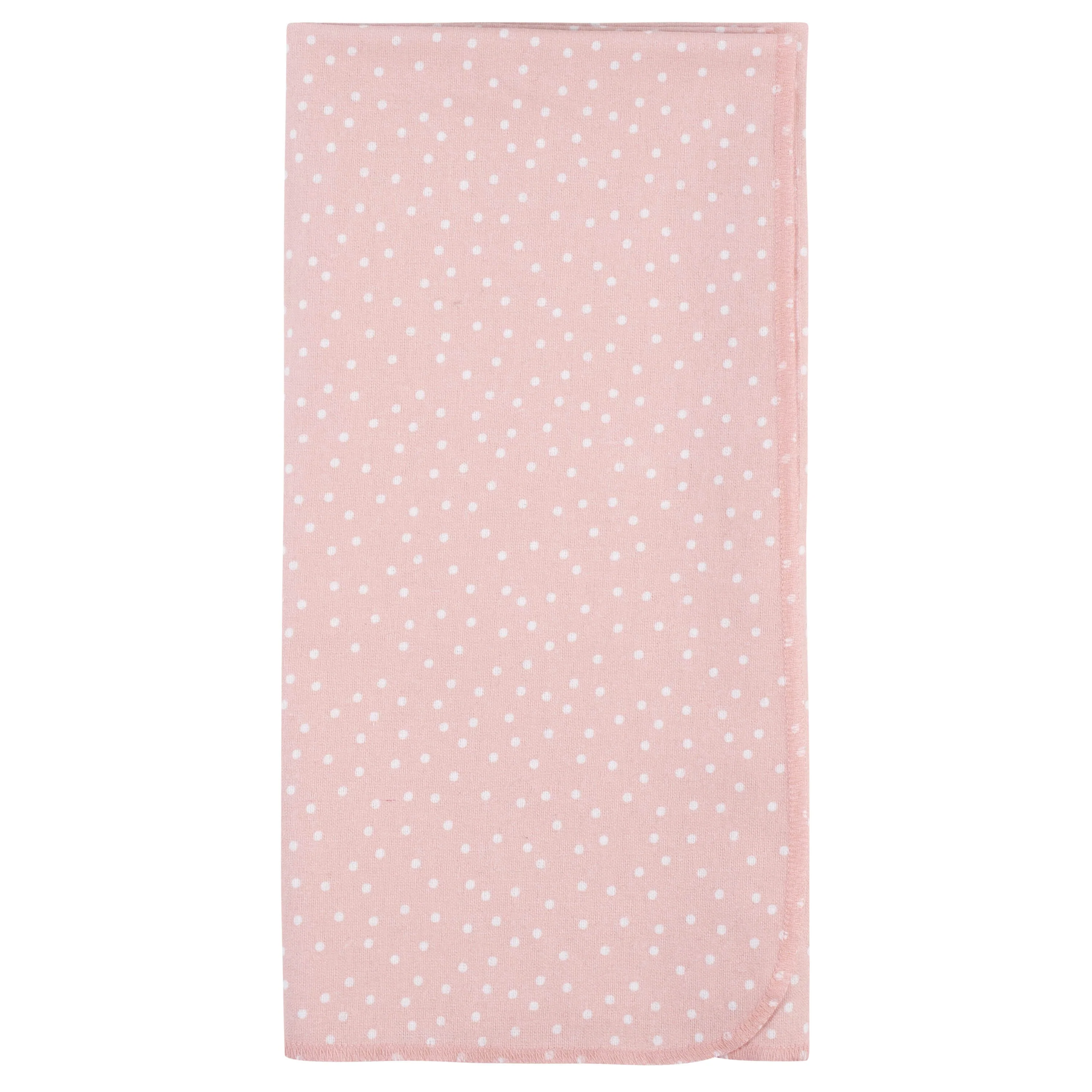 5-Pack Baby Girls Mommy & Me Giraffe Flannel Receiving Blankets - Image 3
