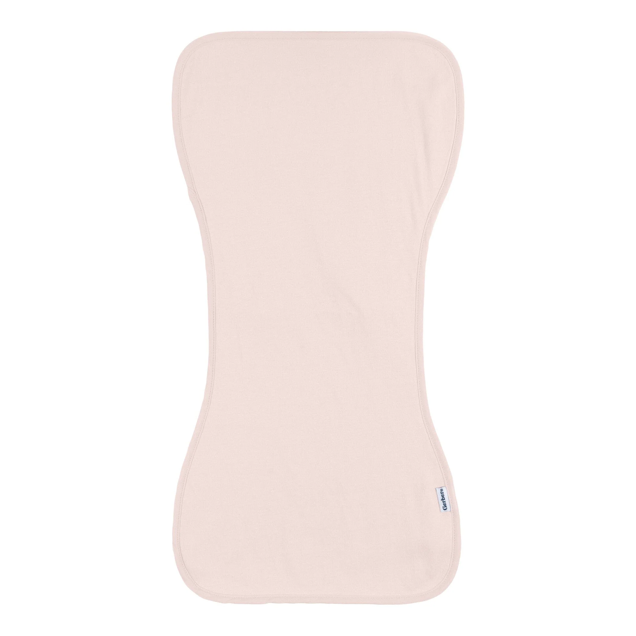 5-Pack Baby Girls Pink & Blue Jersey Burp Cloths - Image 7
