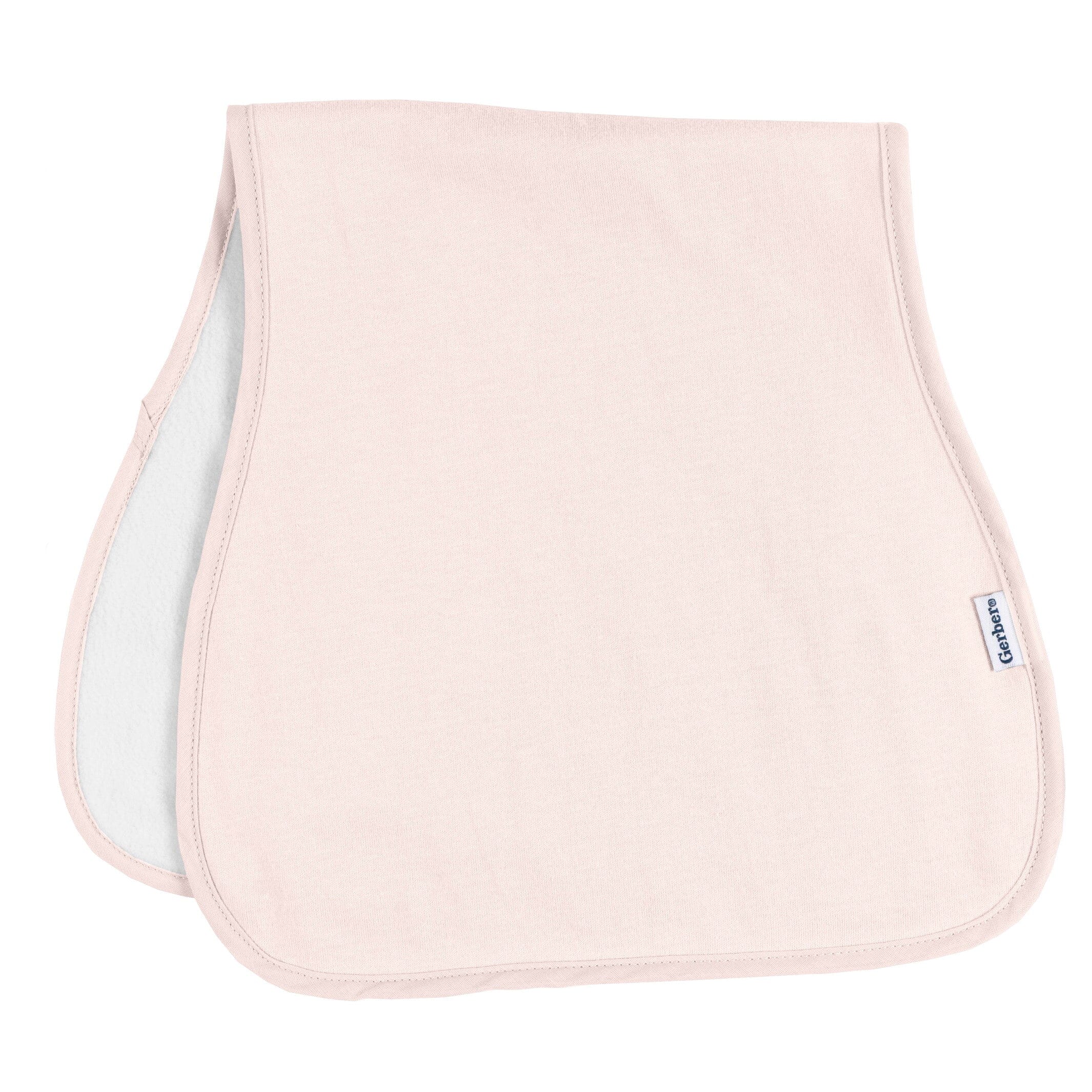 5-Pack Baby Girls Pink & Blue Jersey Burp Cloths - Image 8