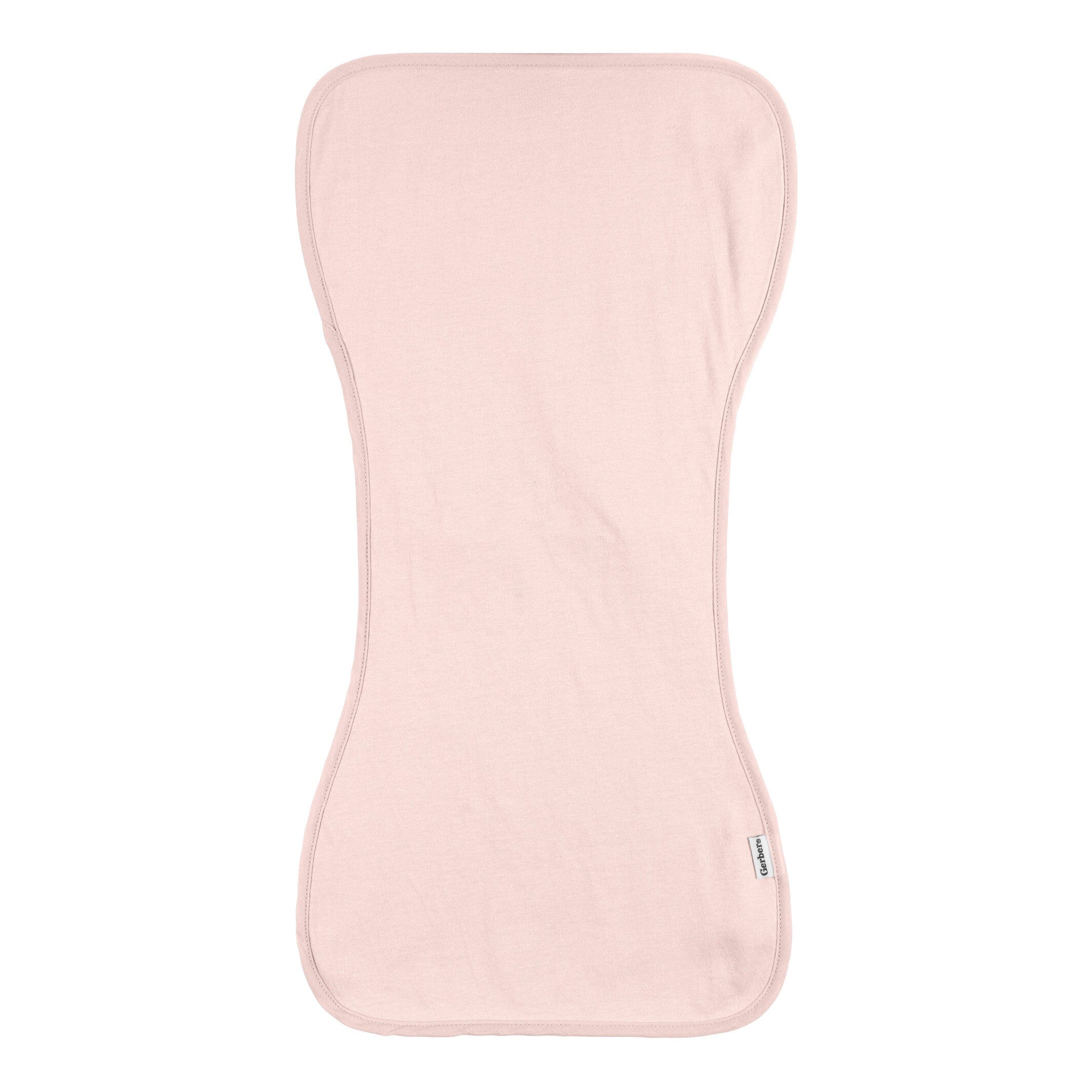 5-Pack Baby Girls Pink Plaid Jersey Burp Cloths - Image 5