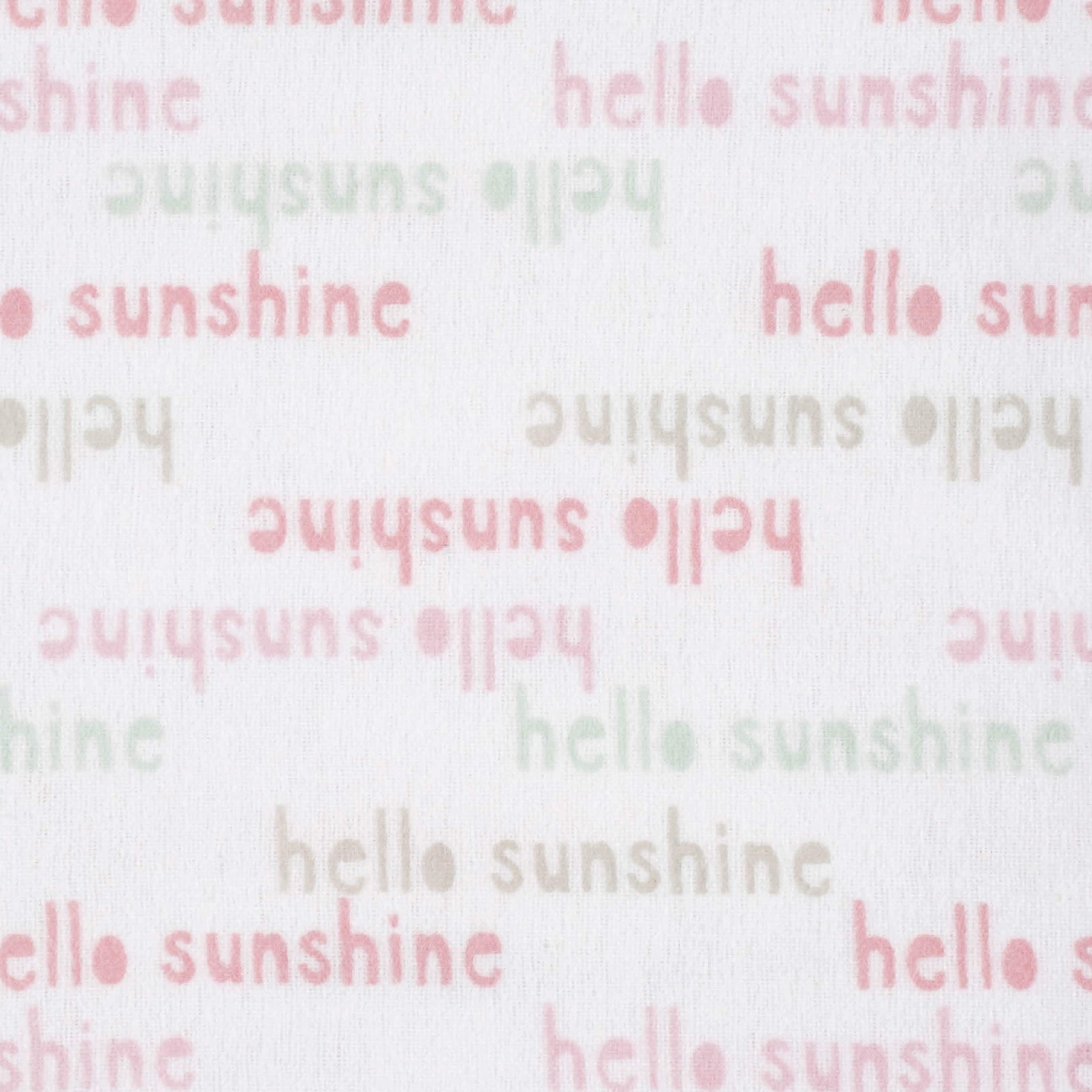 5-Pack Baby Girls Pink Rainbow Flannel Receiving Blankets - Image 4