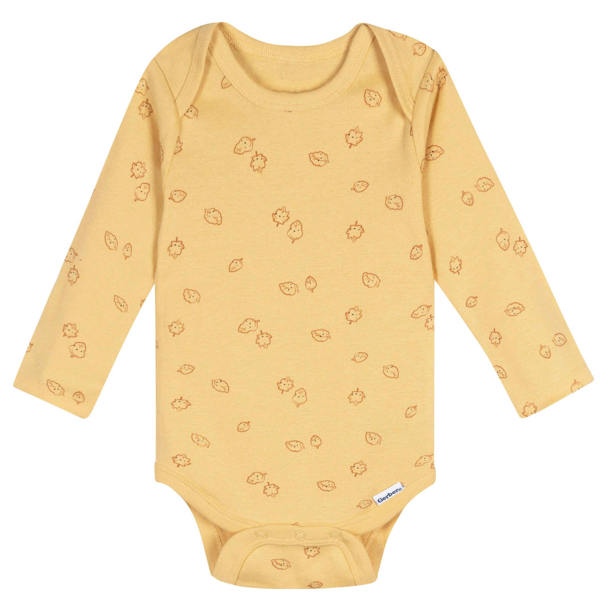 5-Pack Baby Neutral Fall Feels Long Sleeve Bodysuits - Image 6