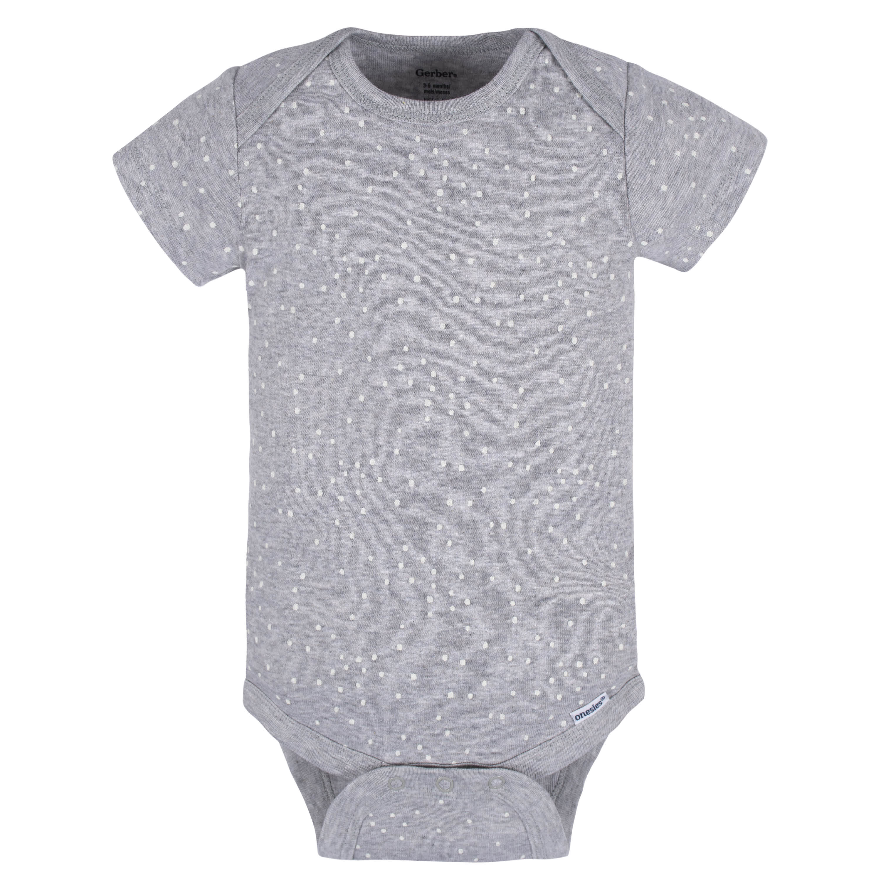 5-Pack Baby Neutral Happy Veggies Onesies® Bodysuits - Image 7