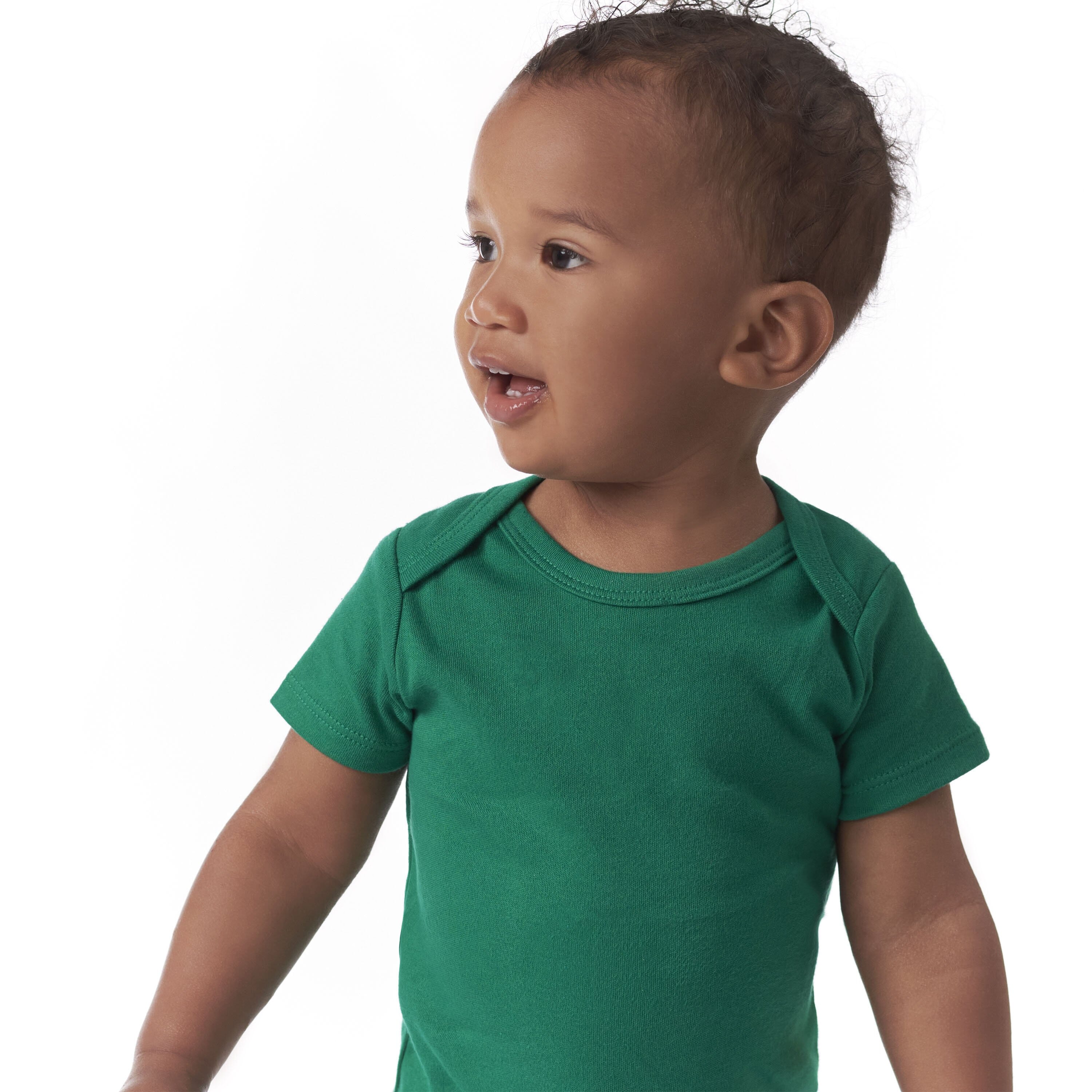 Onesies® Baby 5-Pack Green Bodysuits - Image 3