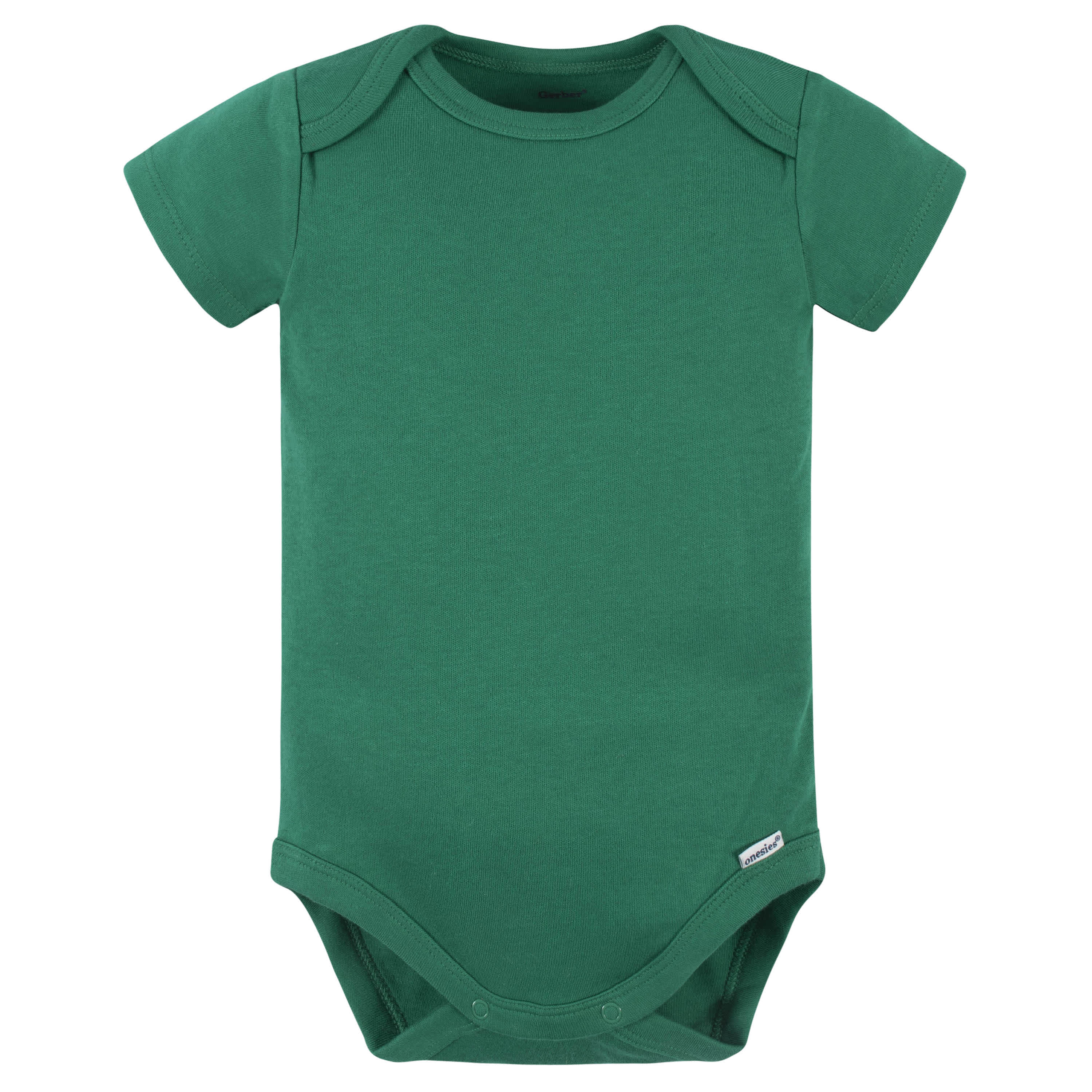 Onesies® Baby 5-Pack Green Bodysuits - Image 5