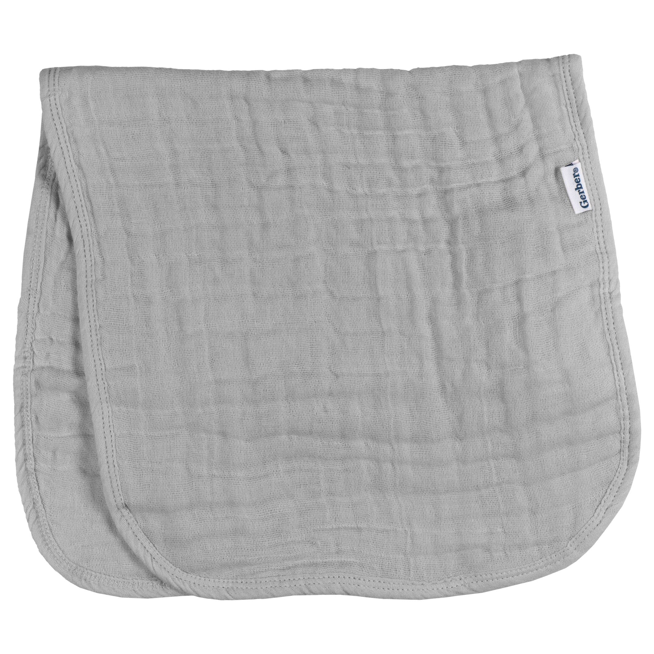 5-Pack Baby Neutral Stars Muslin Burp Cloths - Image 7