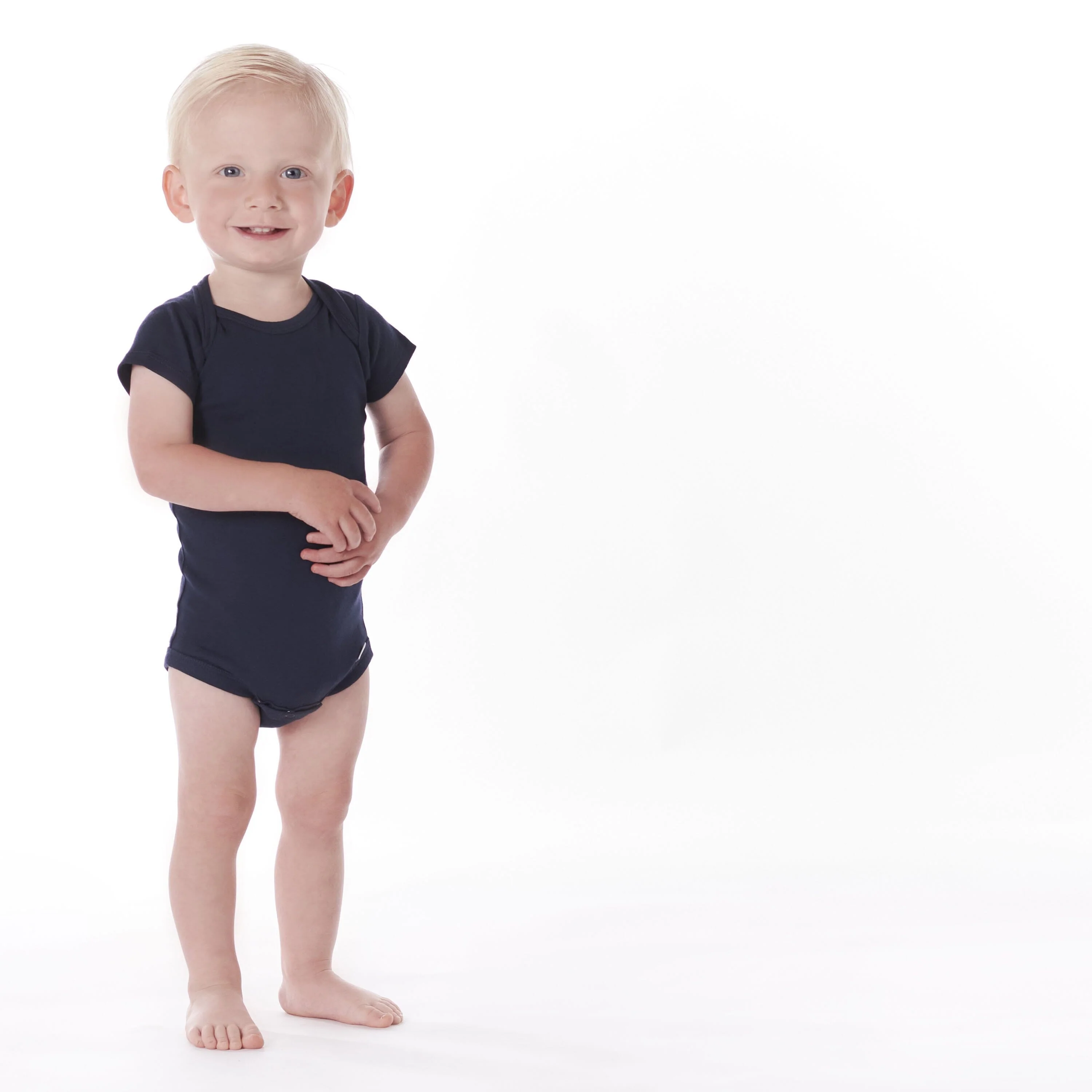 5-Pack Baby Navy Onesies® Bodysuits - Image 3