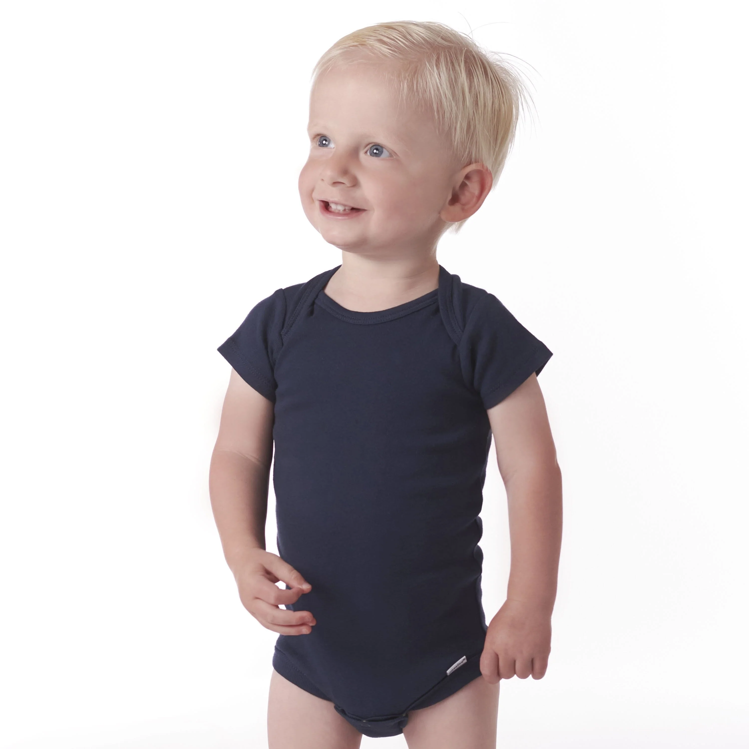 5-Pack Baby Navy Onesies® Bodysuits - Image 4