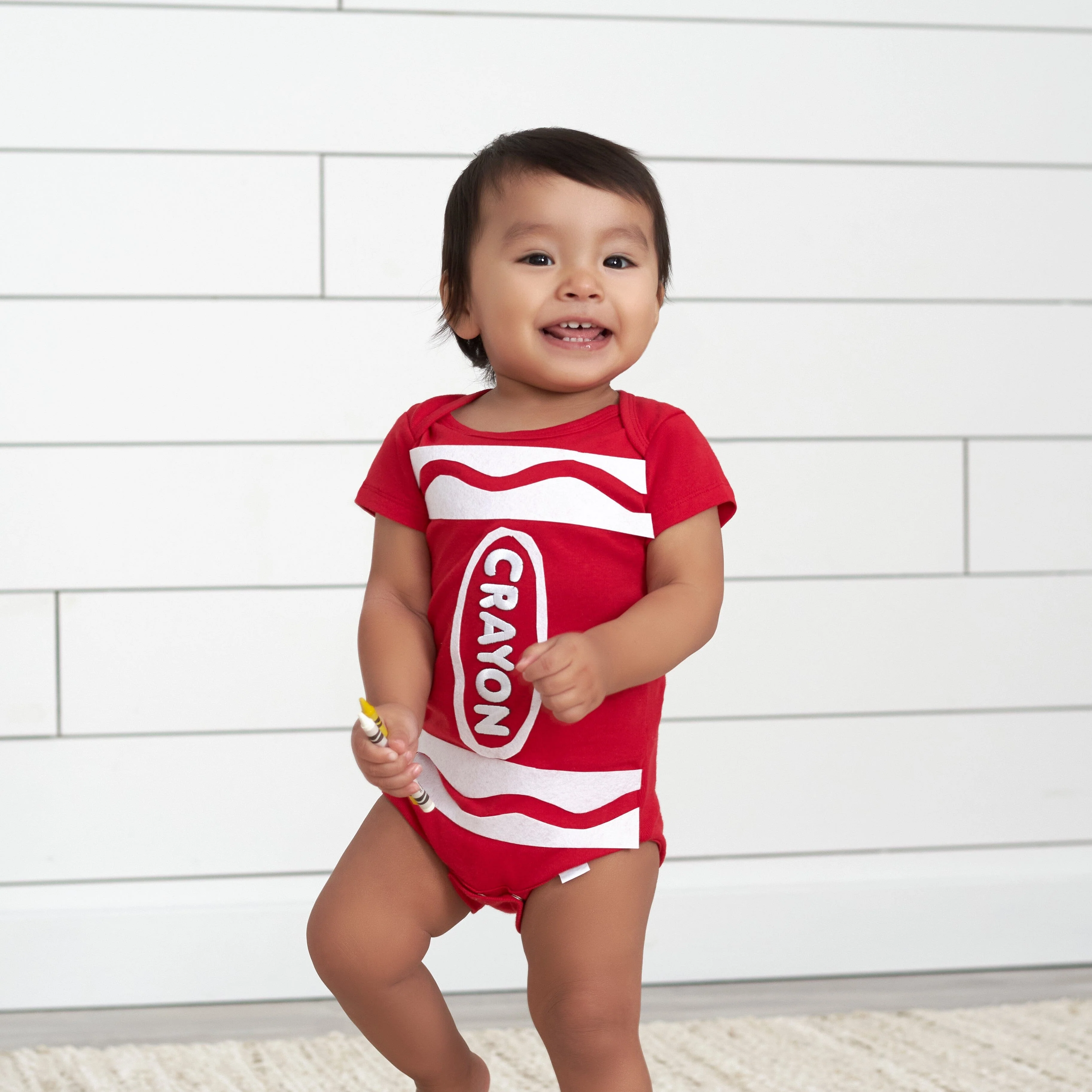 5-Pack Baby Red Premium Short Sleeve Onesies® Bodysuits - Image 4