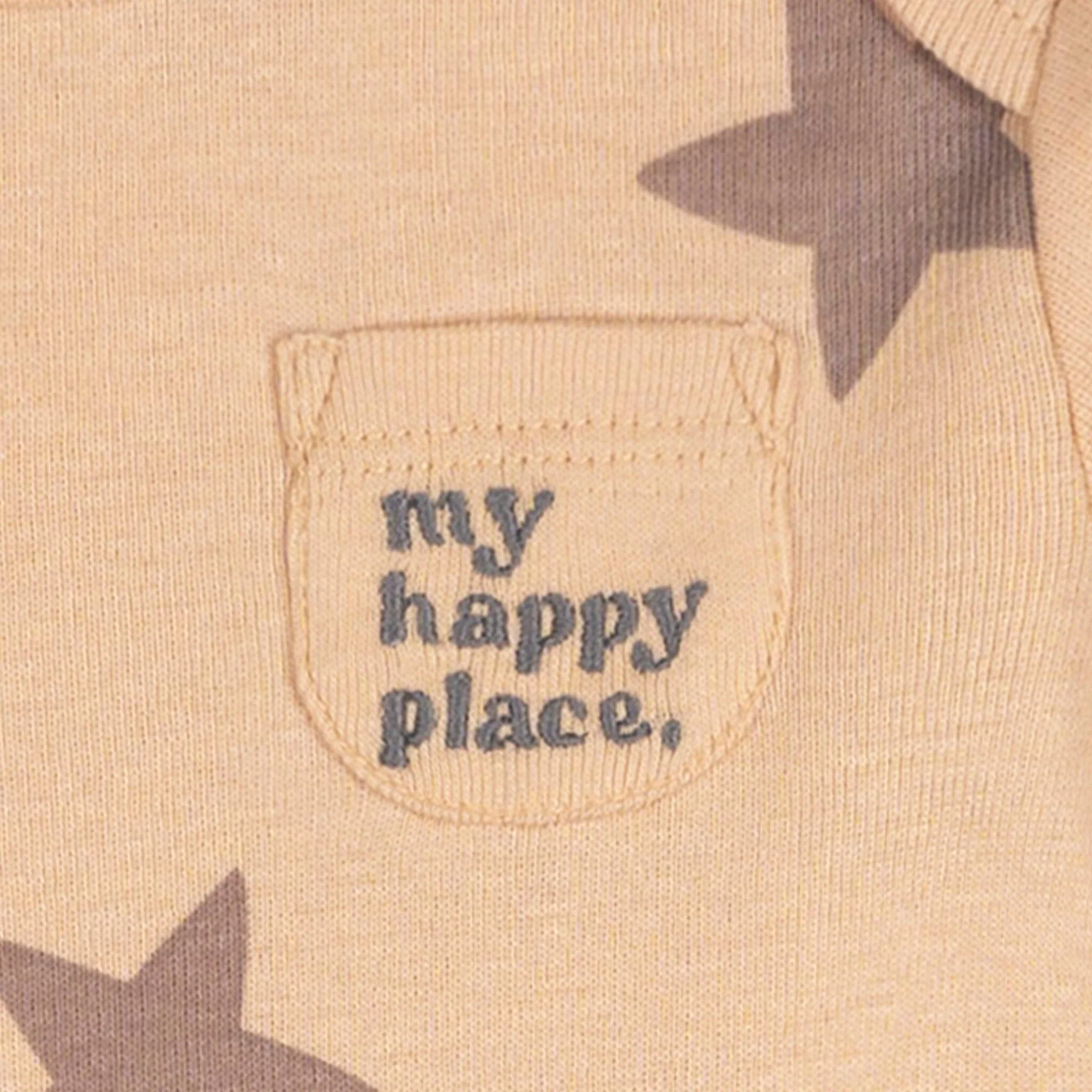 5-Pack Baby Neutral Stars Long Sleeve Bodysuits - Image 3
