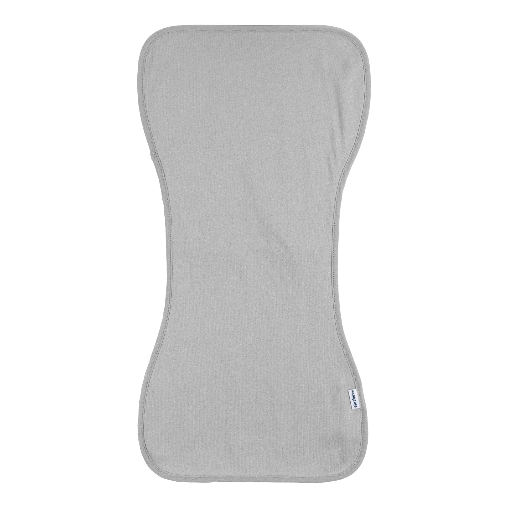 5-Pack Baby Neutral White & Black Jersey Burp Cloths - Image 4