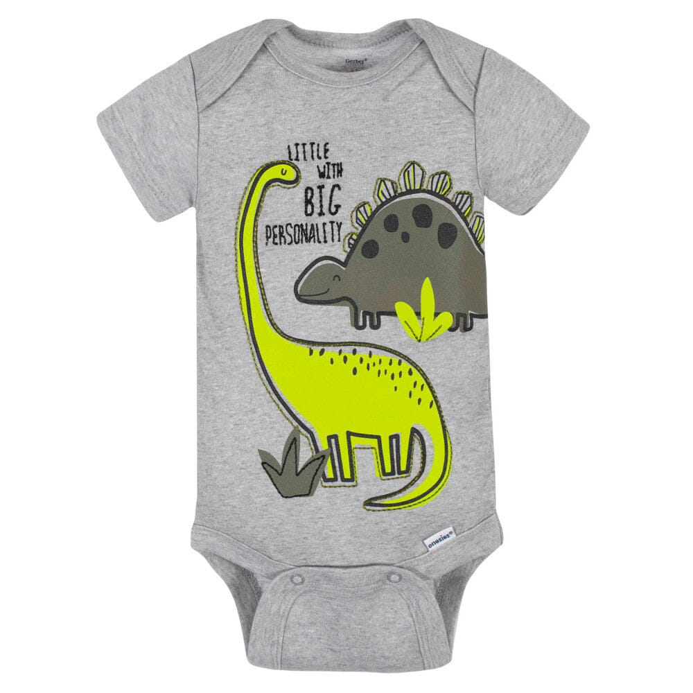 5-Piece Baby Boys Dino Onesies® Bodysuits & Pants Sets - Image 2