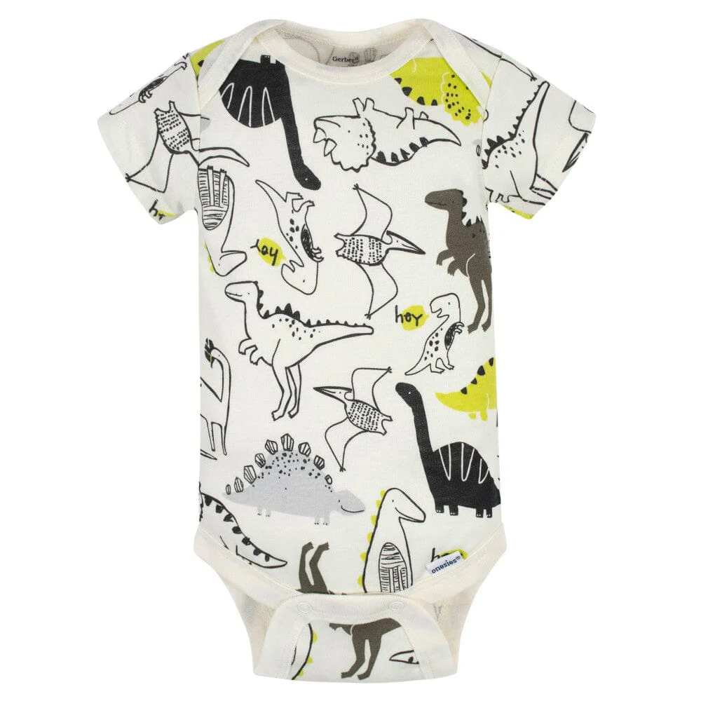 5-Piece Baby Boys Dino Onesies® Bodysuits & Pants Sets - Image 3