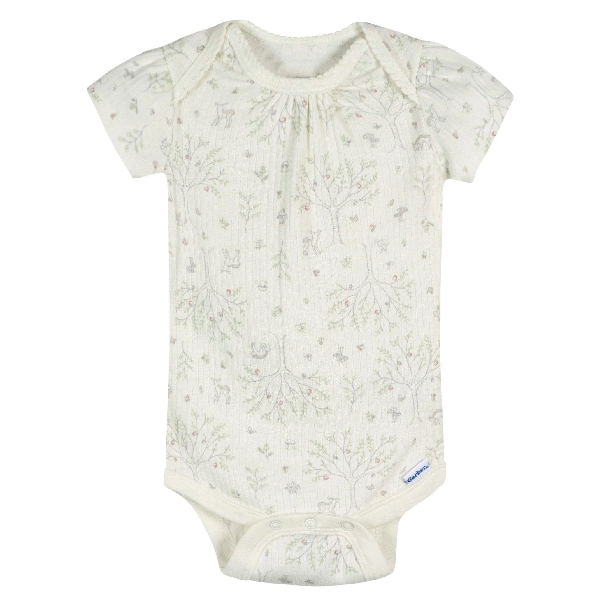 5-Piece Baby Girls Deer Bodysuits & Pants Set - Image 4