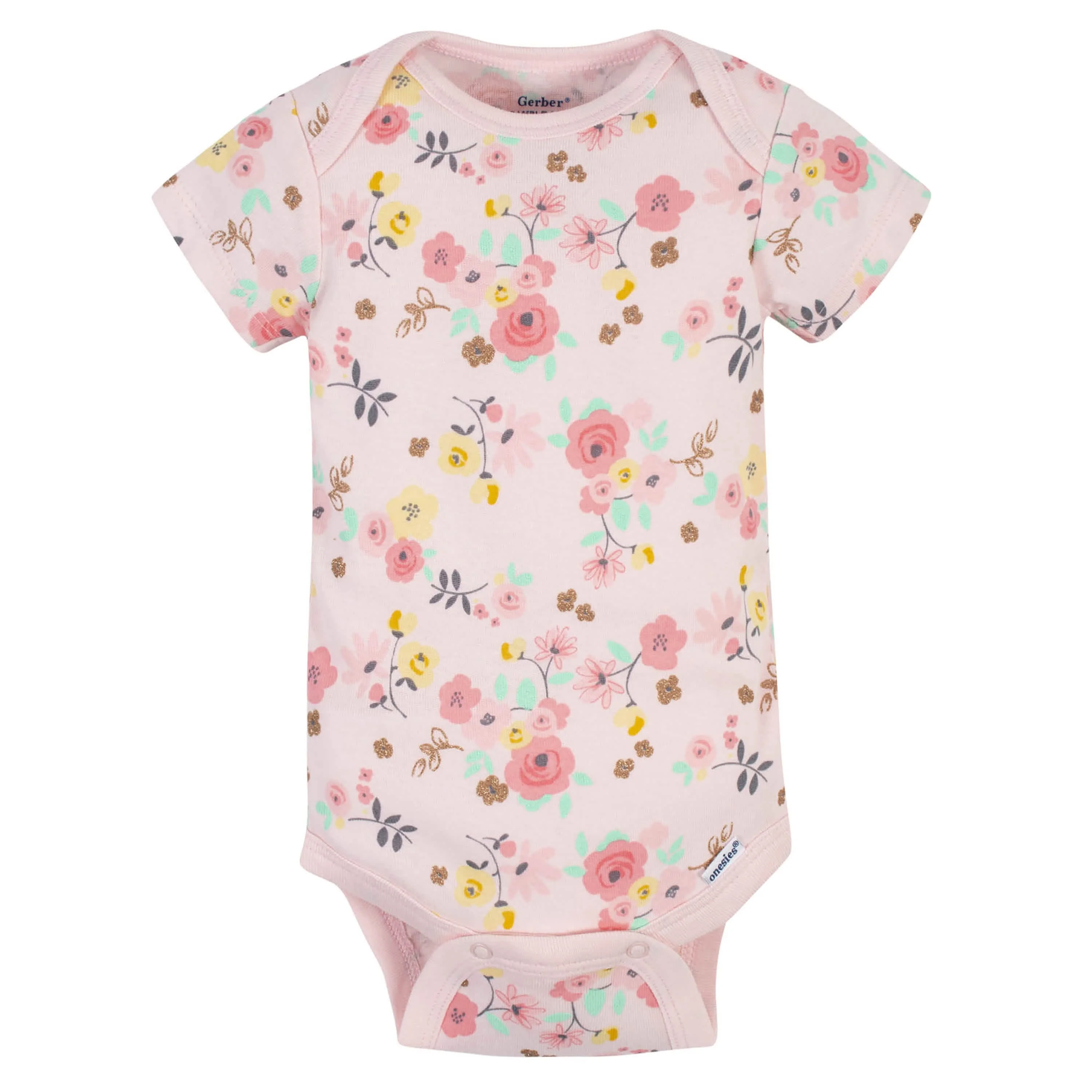 5-Piece Baby Girls Love You Onesies® Bodysuits & Pants Set - Image 5