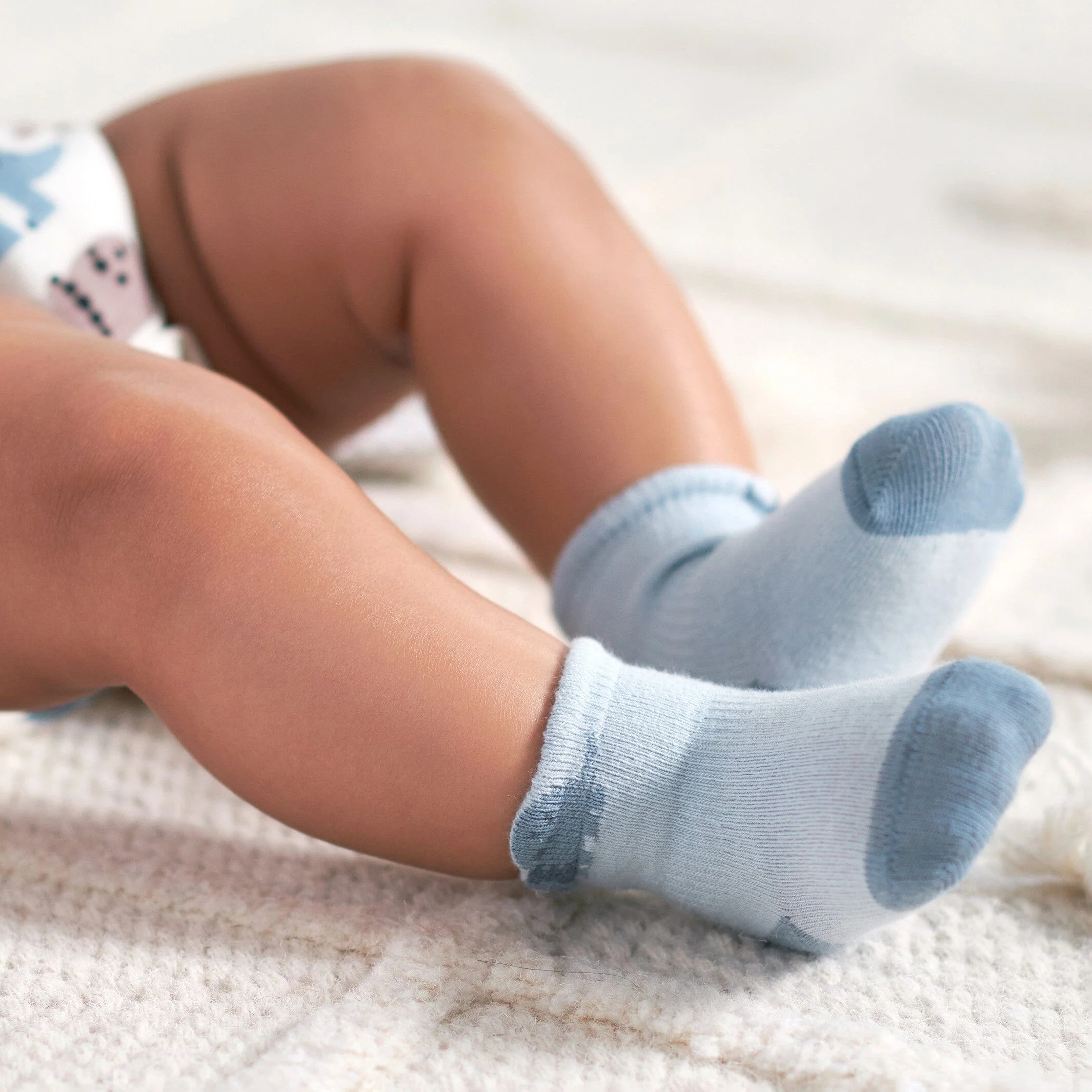 6-Pack Baby Boys Dino Wiggle Proof® Socks - Image 3