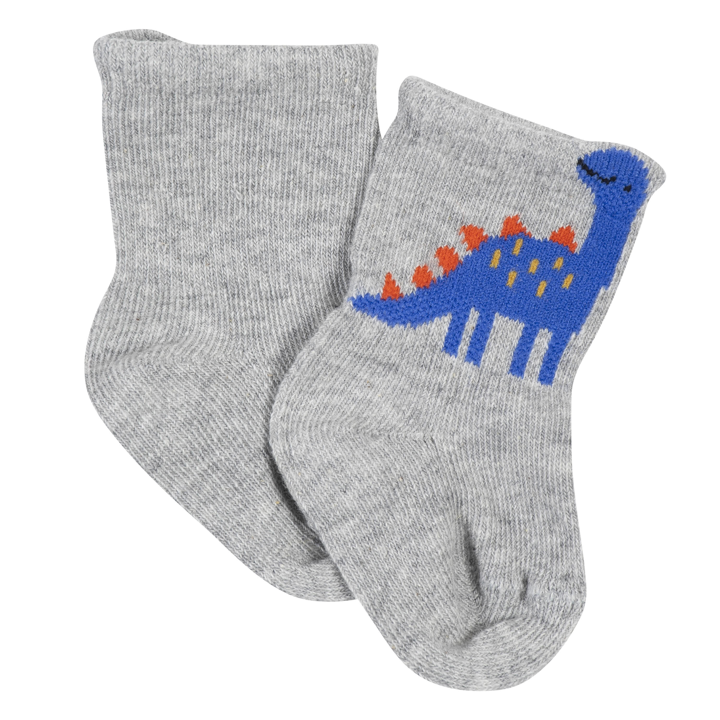 6-Pack Baby Boys Dino Wiggle Proof® Socks - Image 4