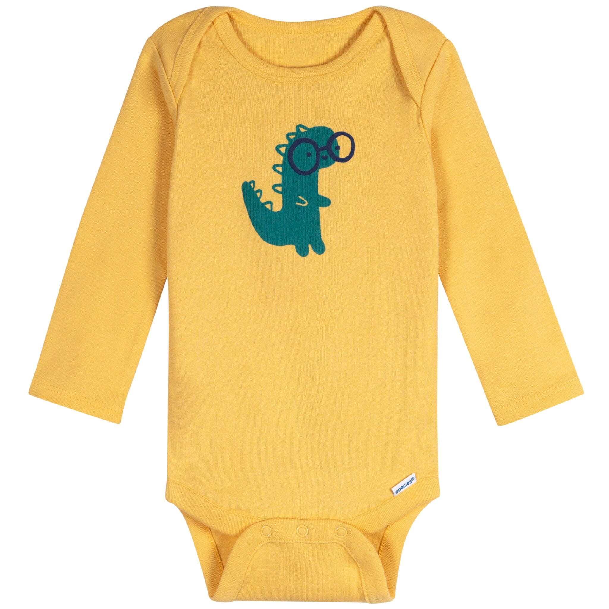 6-Pack Baby Boys Dinos Long Sleeve Onesies® Bodysuits - Image 6