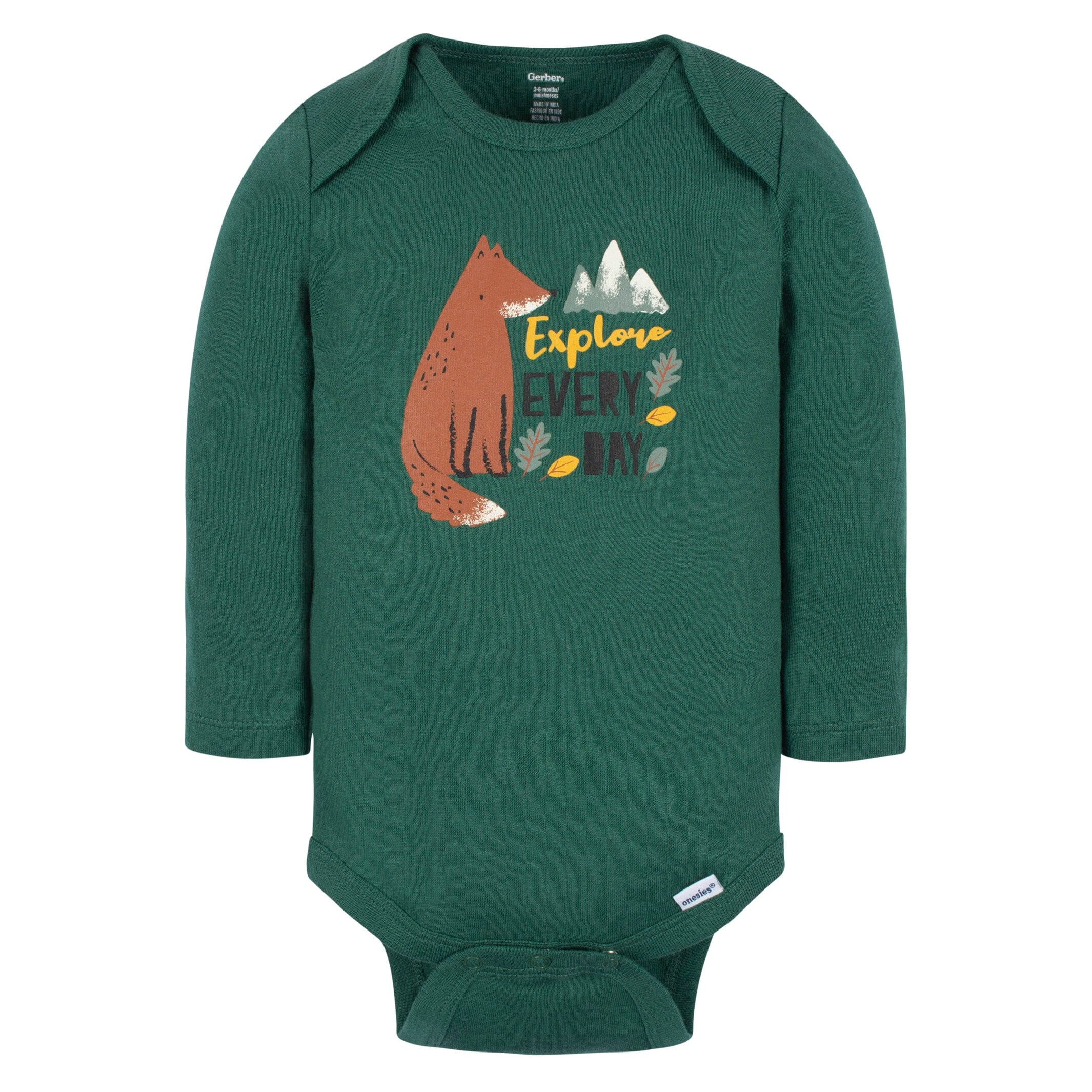 6-Pack Baby Boys Fox Onesies® Bodysuits - Image 4