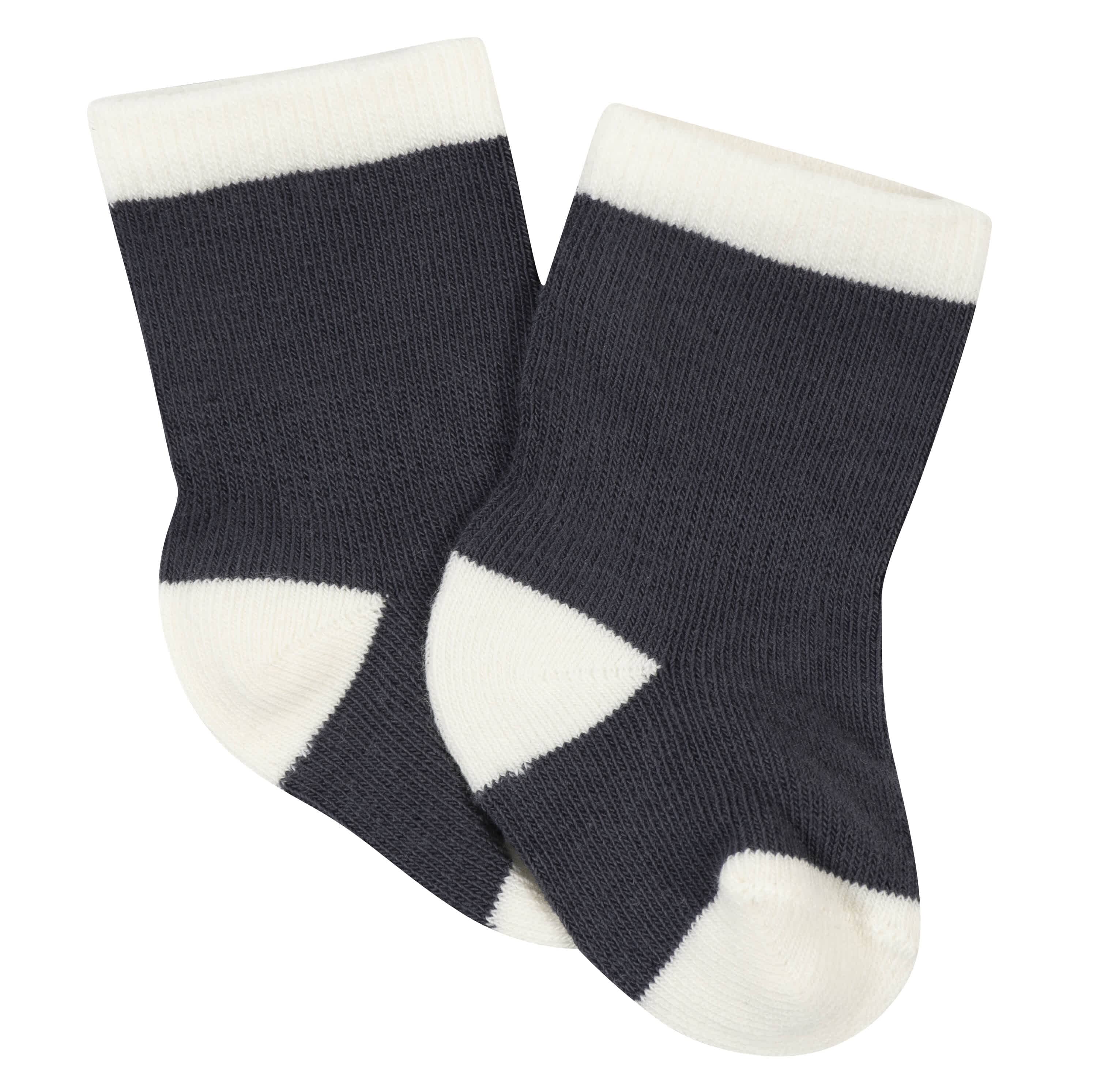6-Pack Baby Boys Fox Wiggle Proof® Socks - Image 6