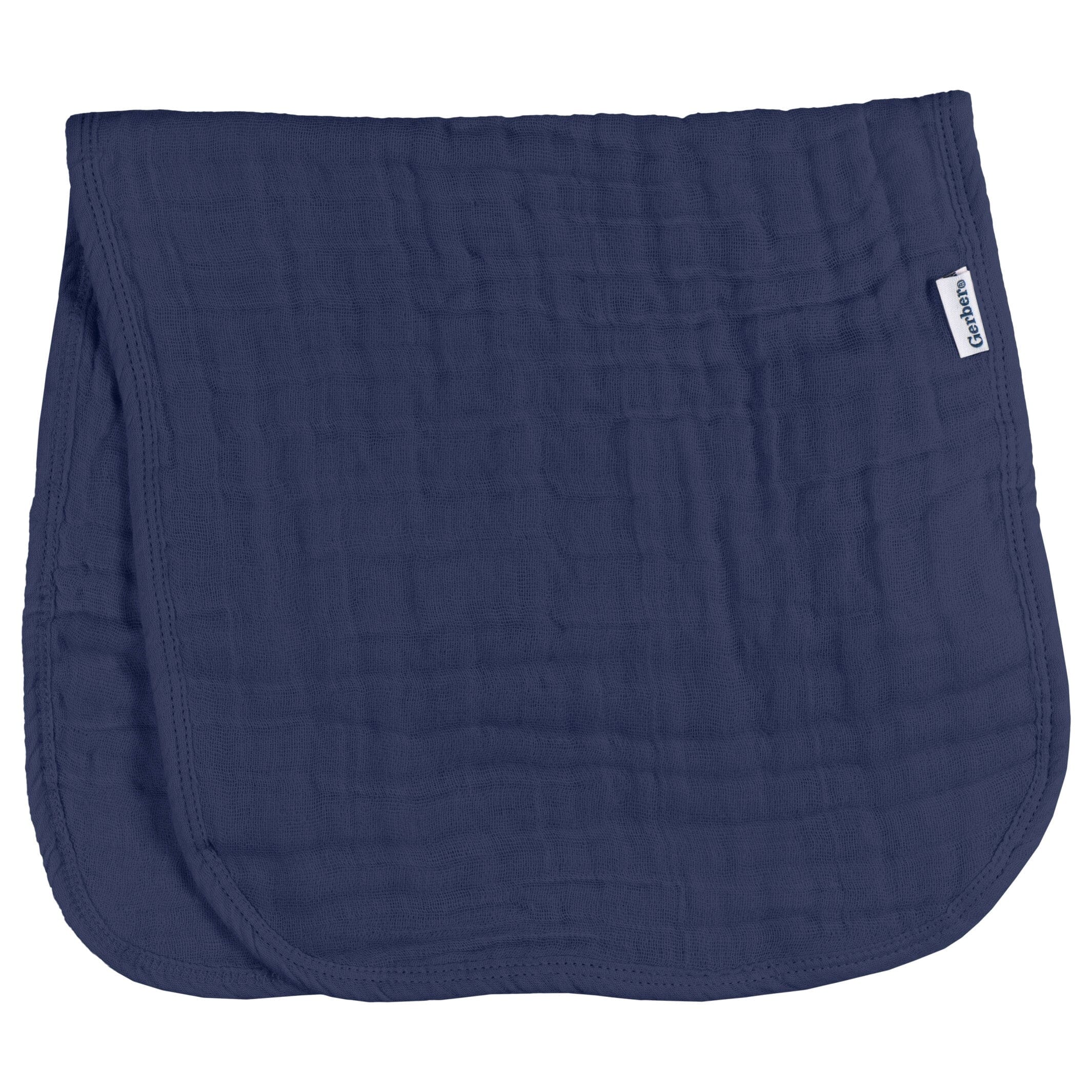 6-Pack Baby Boys Blues & Browns Muslin Burp Cloths - Image 3