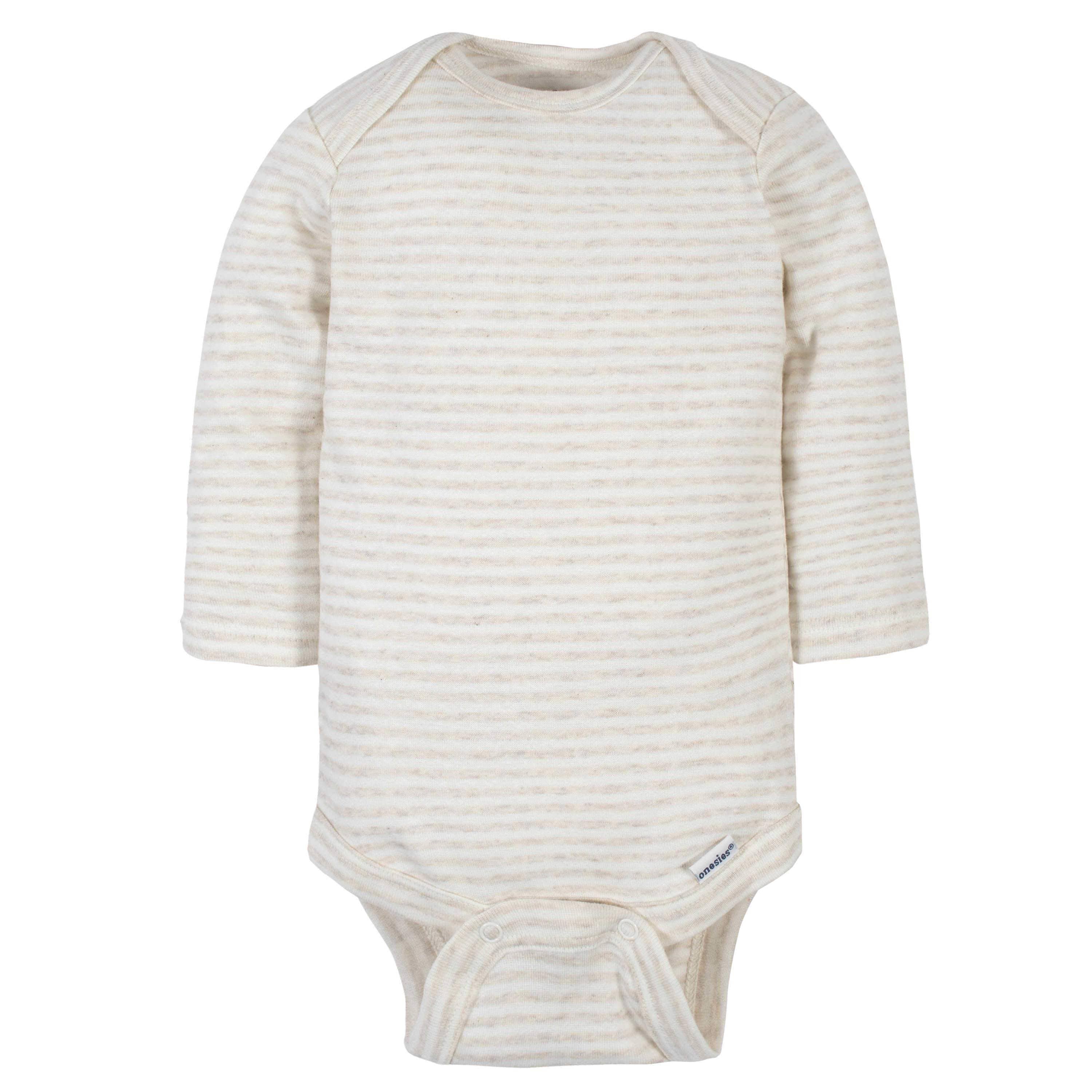 6-Pack Baby Boys Tiger Long Sleeve Onesies® Bodysuits - Image 6