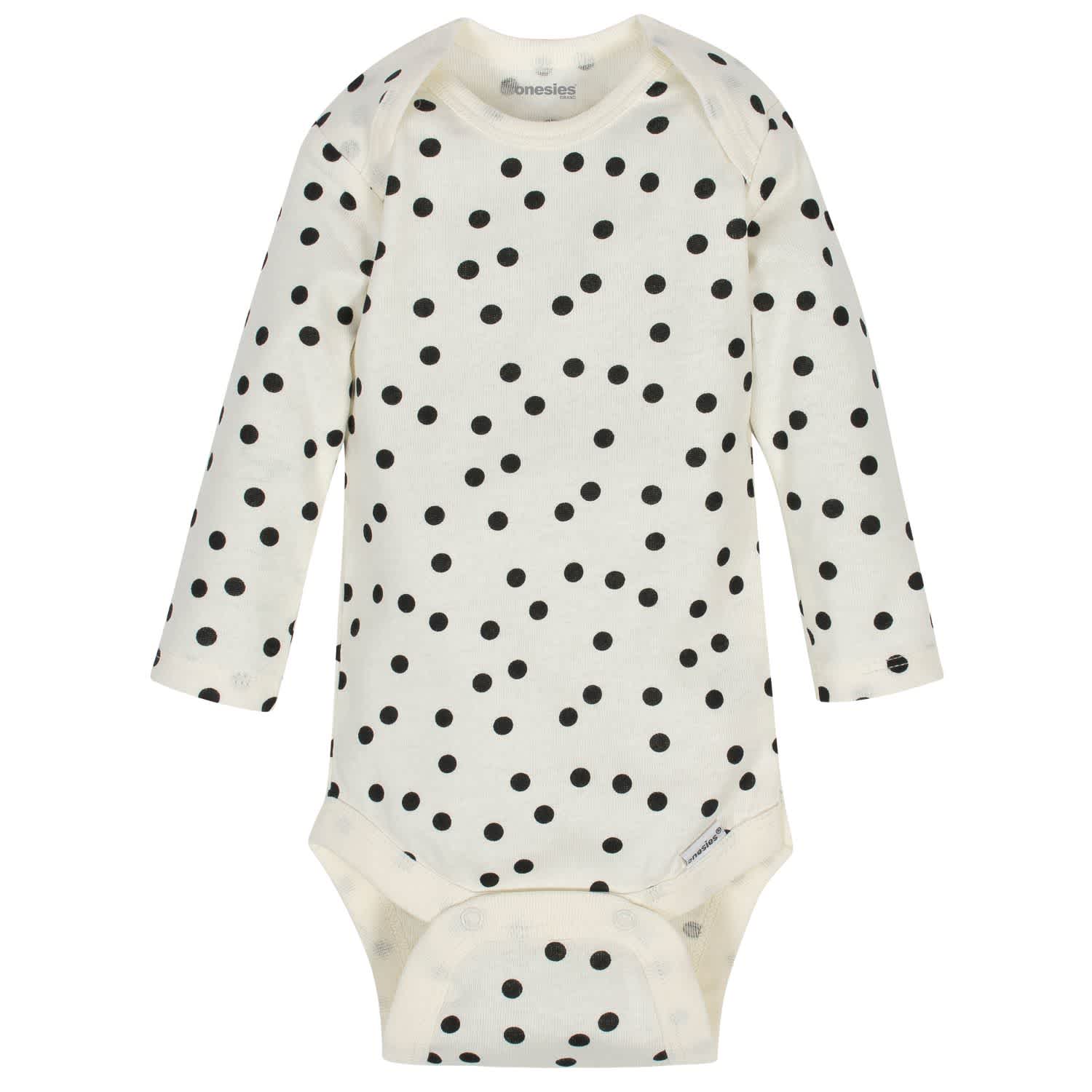 6-Pack Baby Girls Bunny Long Sleeve OnesiesĀ® Brand Bodysuits - Image 4