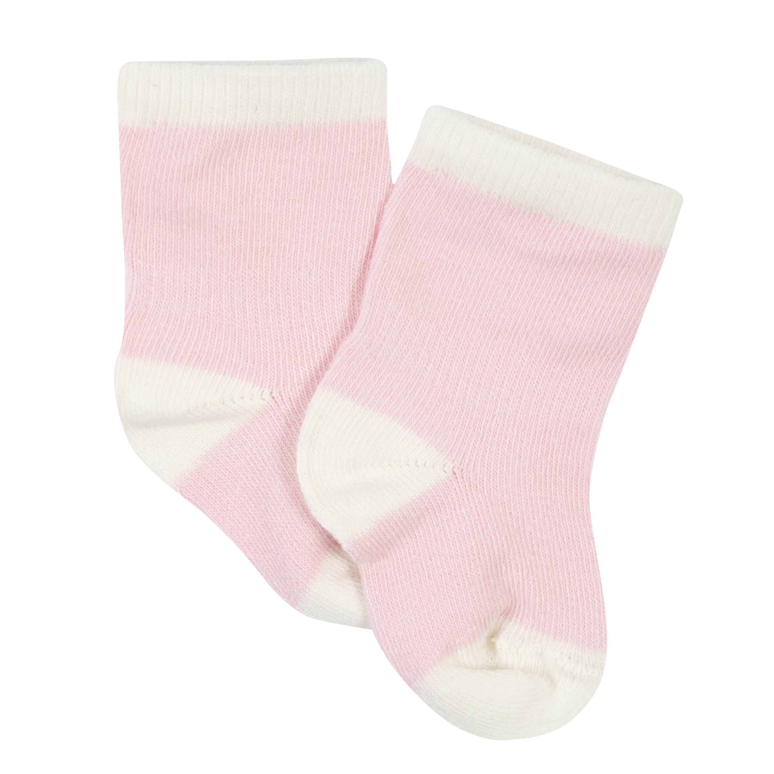 6-Pack Baby Girls Fox Wiggle Proof® Socks - Image 5