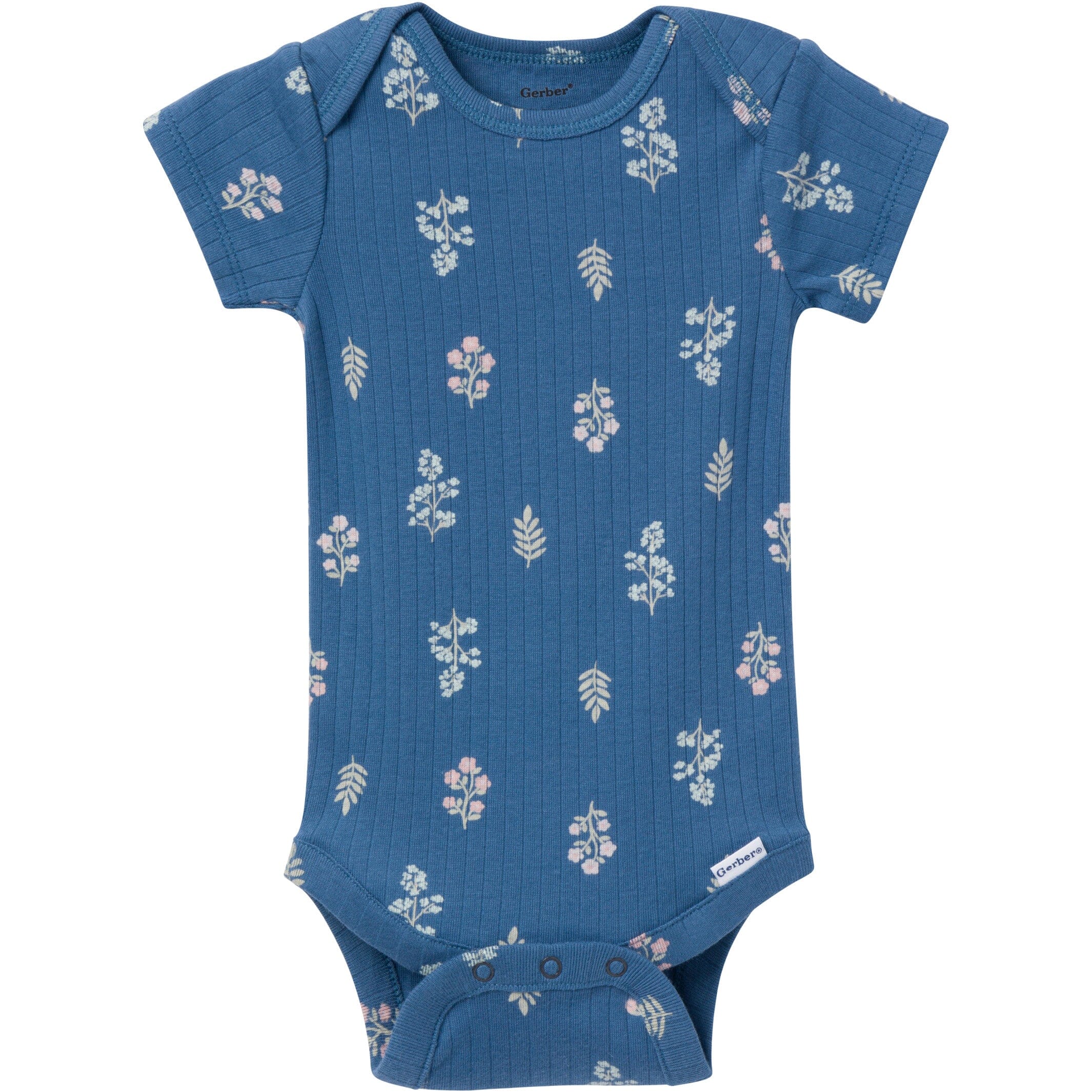 6-Pack Baby Girls Garden Floral Bodysuits - Image 9
