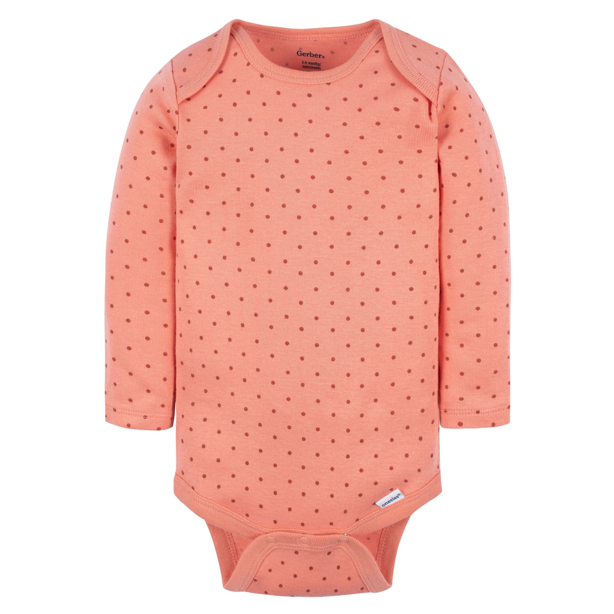 6-Pack Baby Girls Leaves Onesies® Bodysuits - Image 6