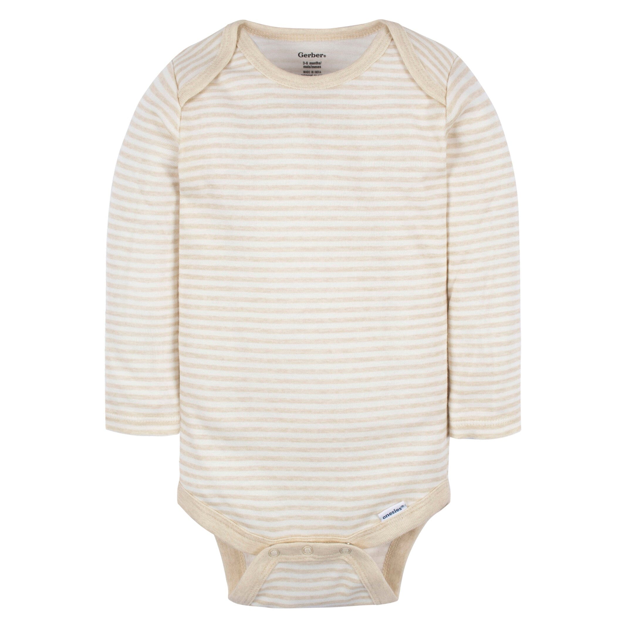 6-Pack Baby Girls Leaves Onesies® Bodysuits - Image 7