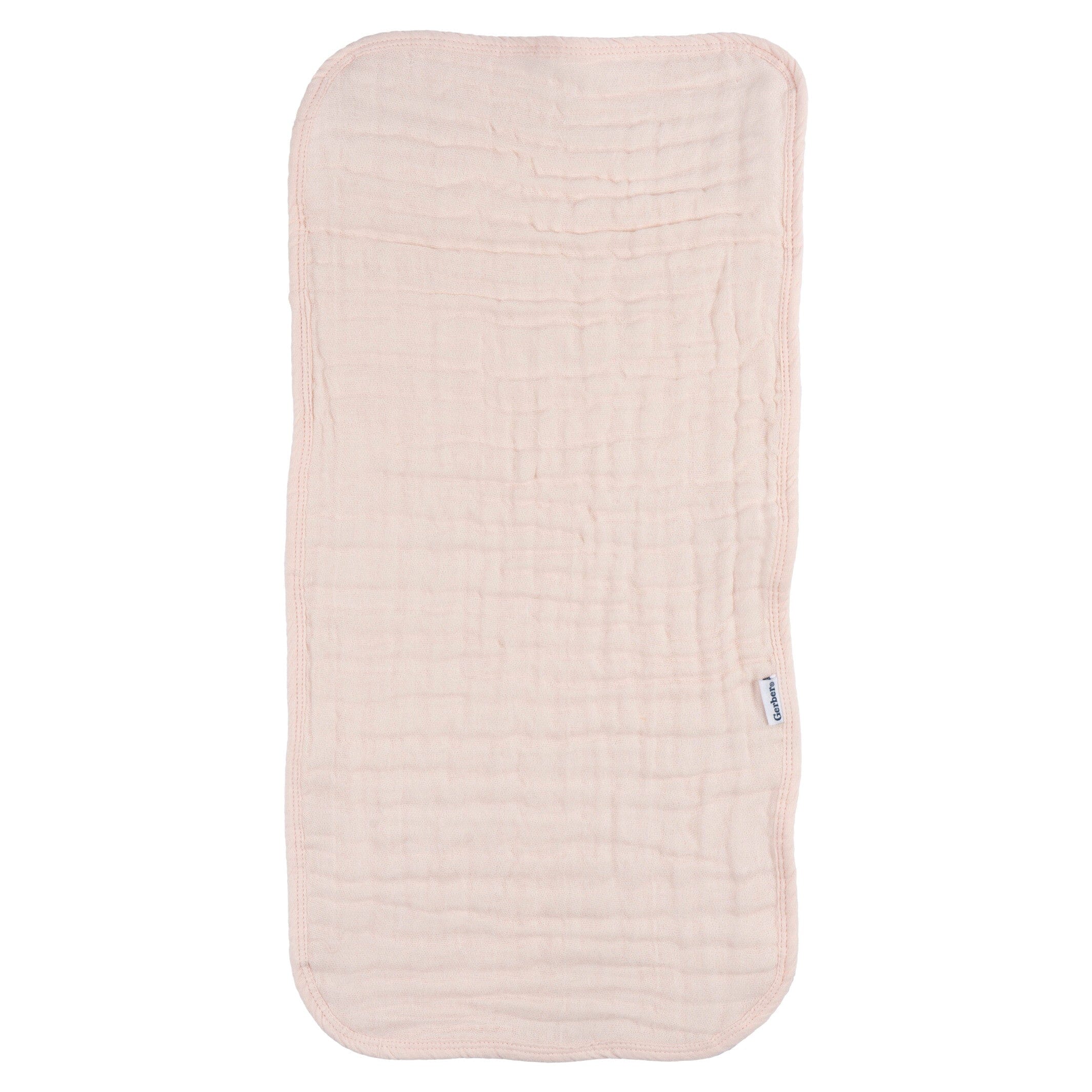 6-Pack Baby Girls Pastel Rainbow Muslin Burp Cloths - Image 8