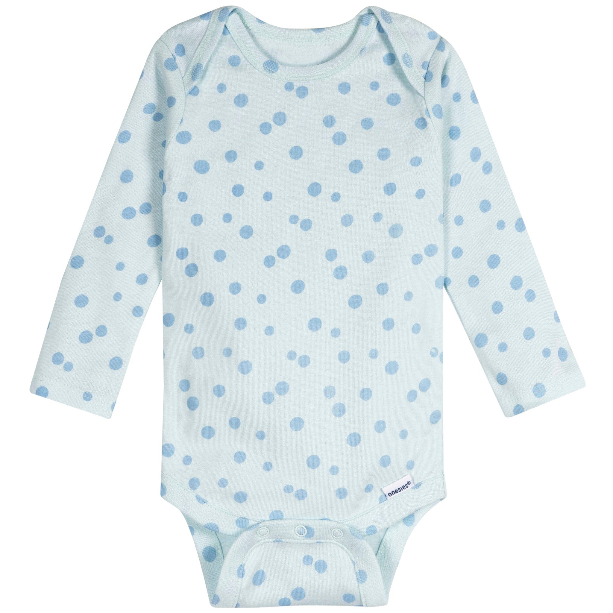 6-Pack Baby Girls Pears Long Sleeve Onesies® Bodysuits - Image 6