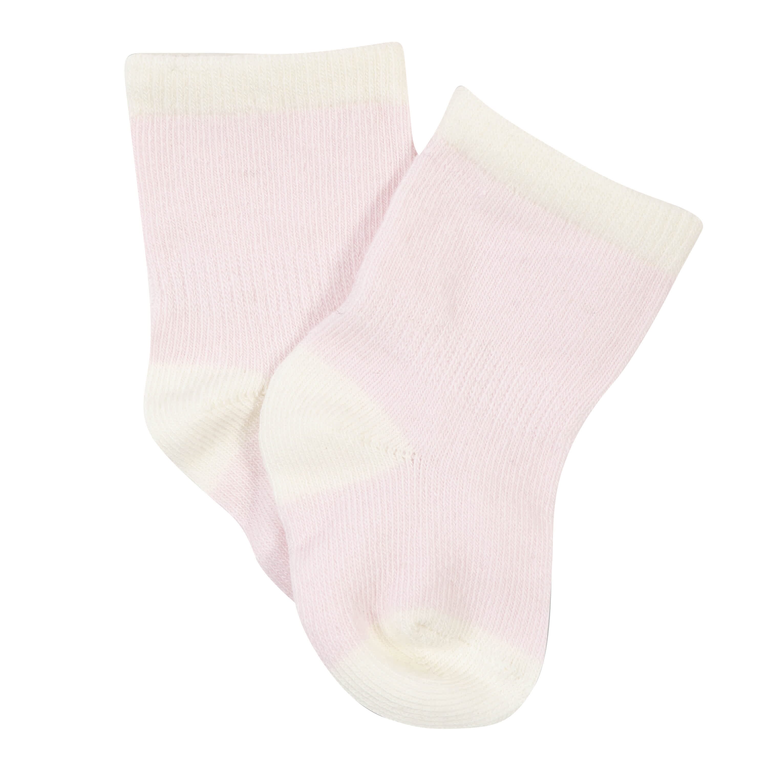 6-Pack Baby Girls Rainbow Wiggle Proof® Socks - Image 6