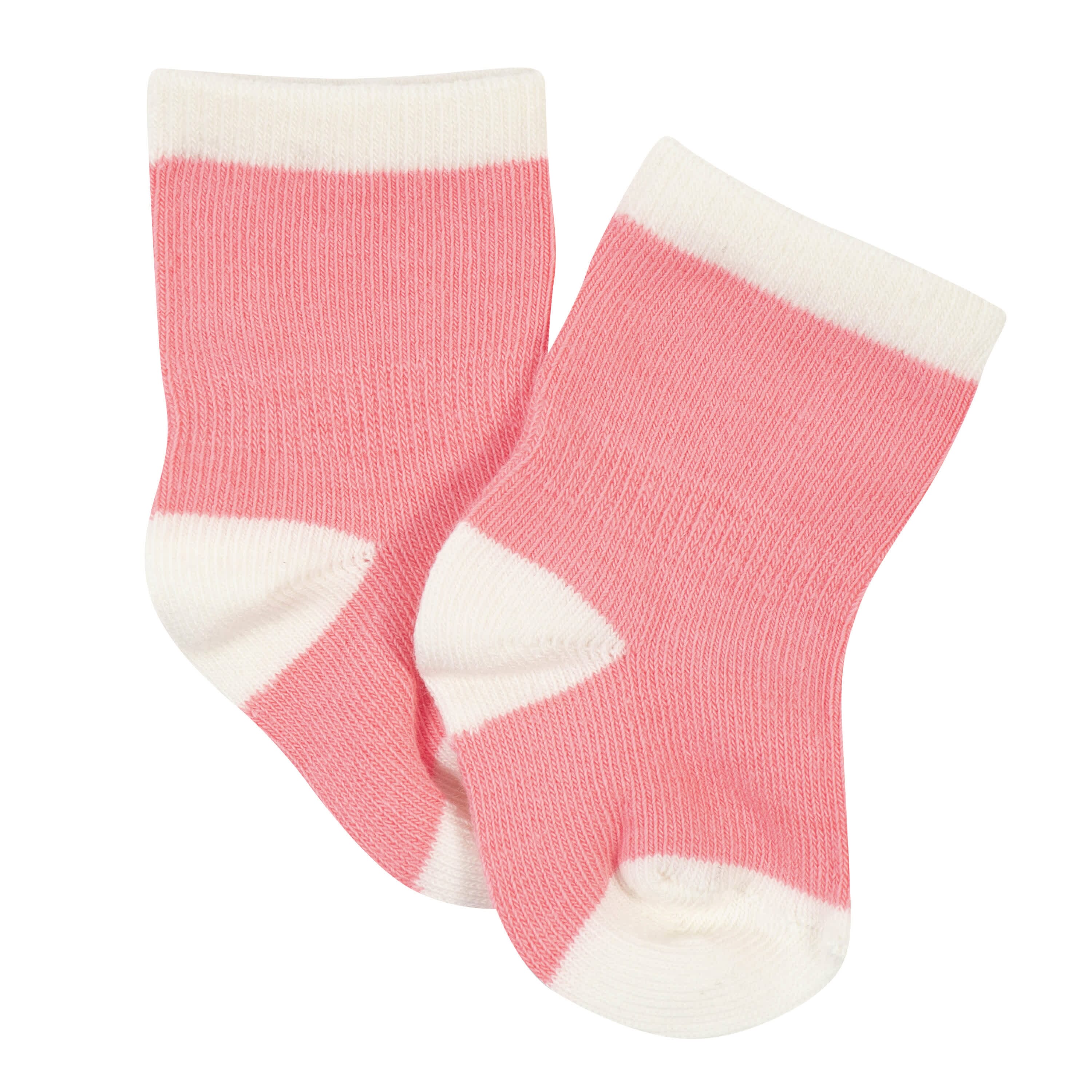 6-Pack Baby Girls Rainbow Wiggle Proof® Socks - Image 7